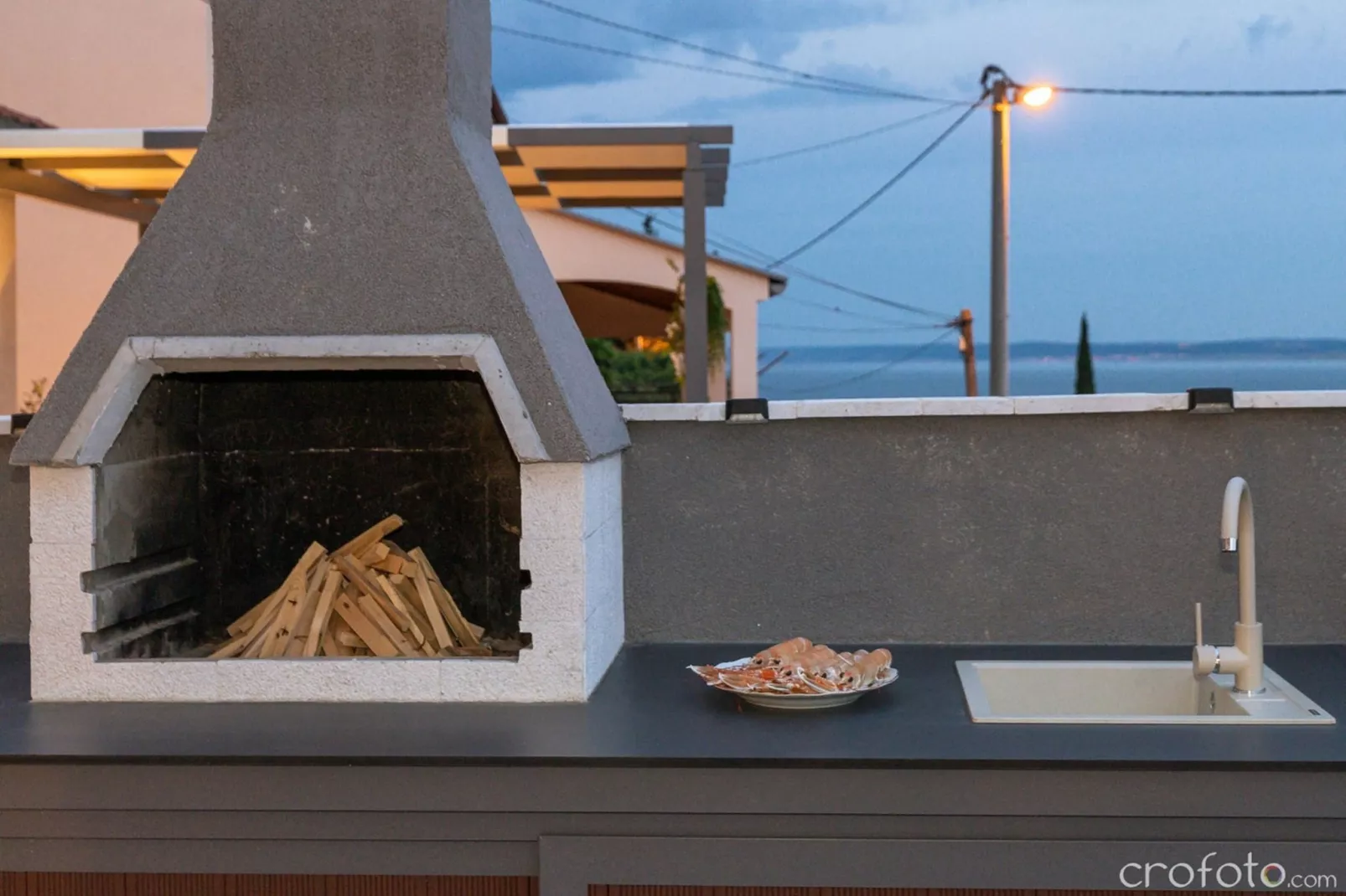 Apartments Rina - one bedroom apartment A1-Cuisine