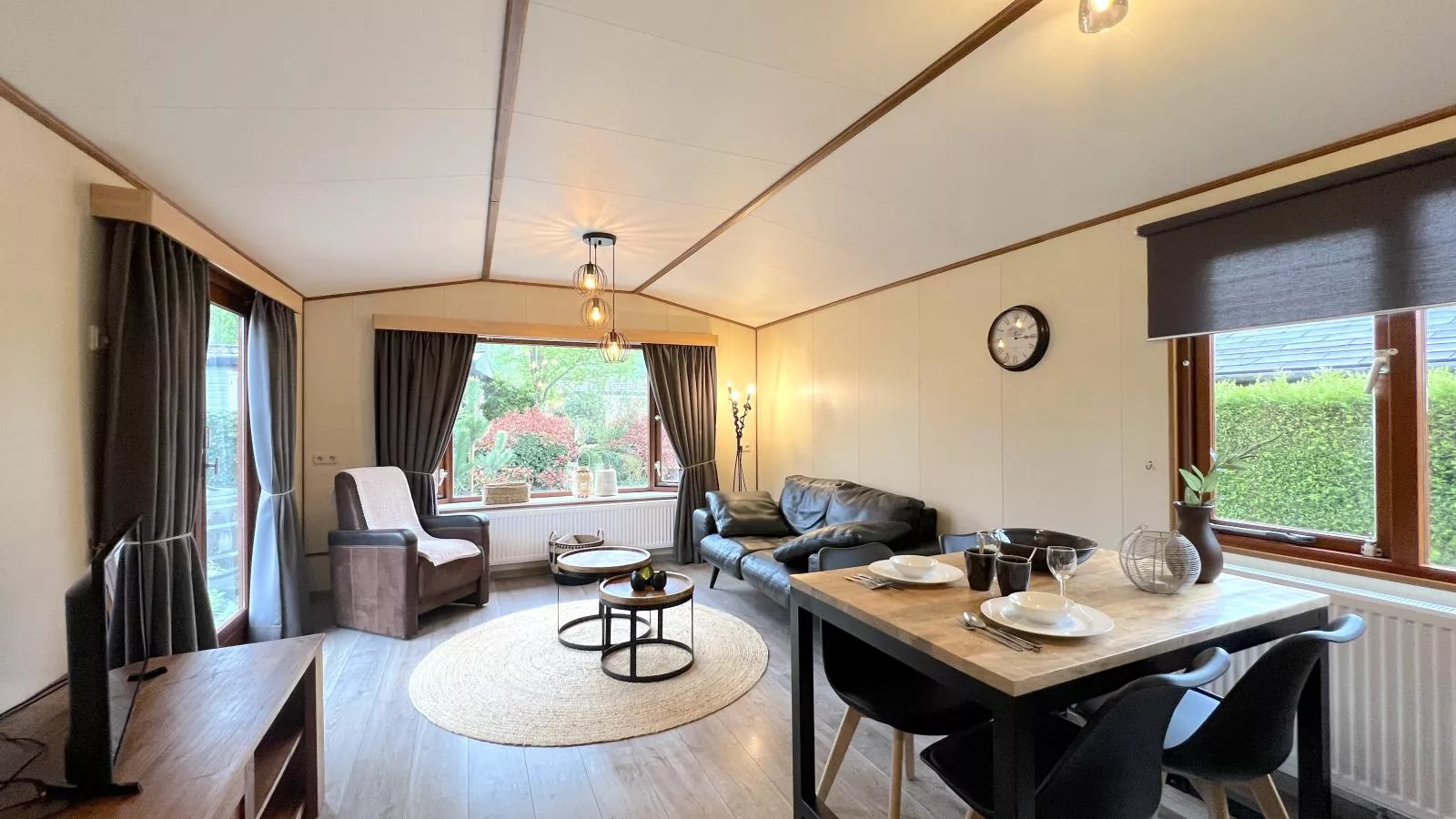 Hermelijn-Wohnzimmer
