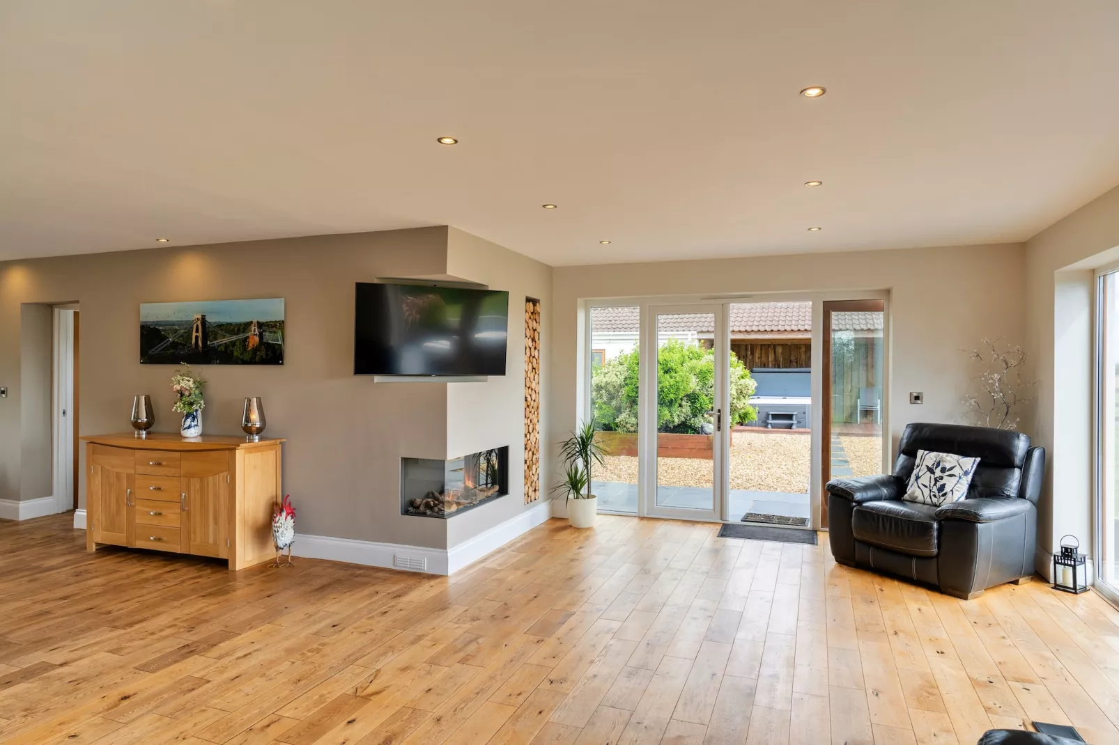 Stone Bow Farmhouse-Living room