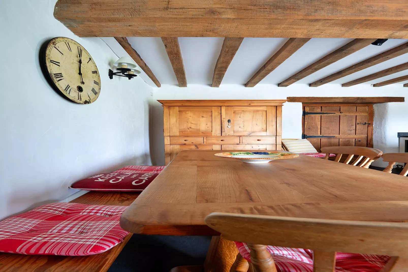 The Barn at Tyddyn-y- Felin-Dining room