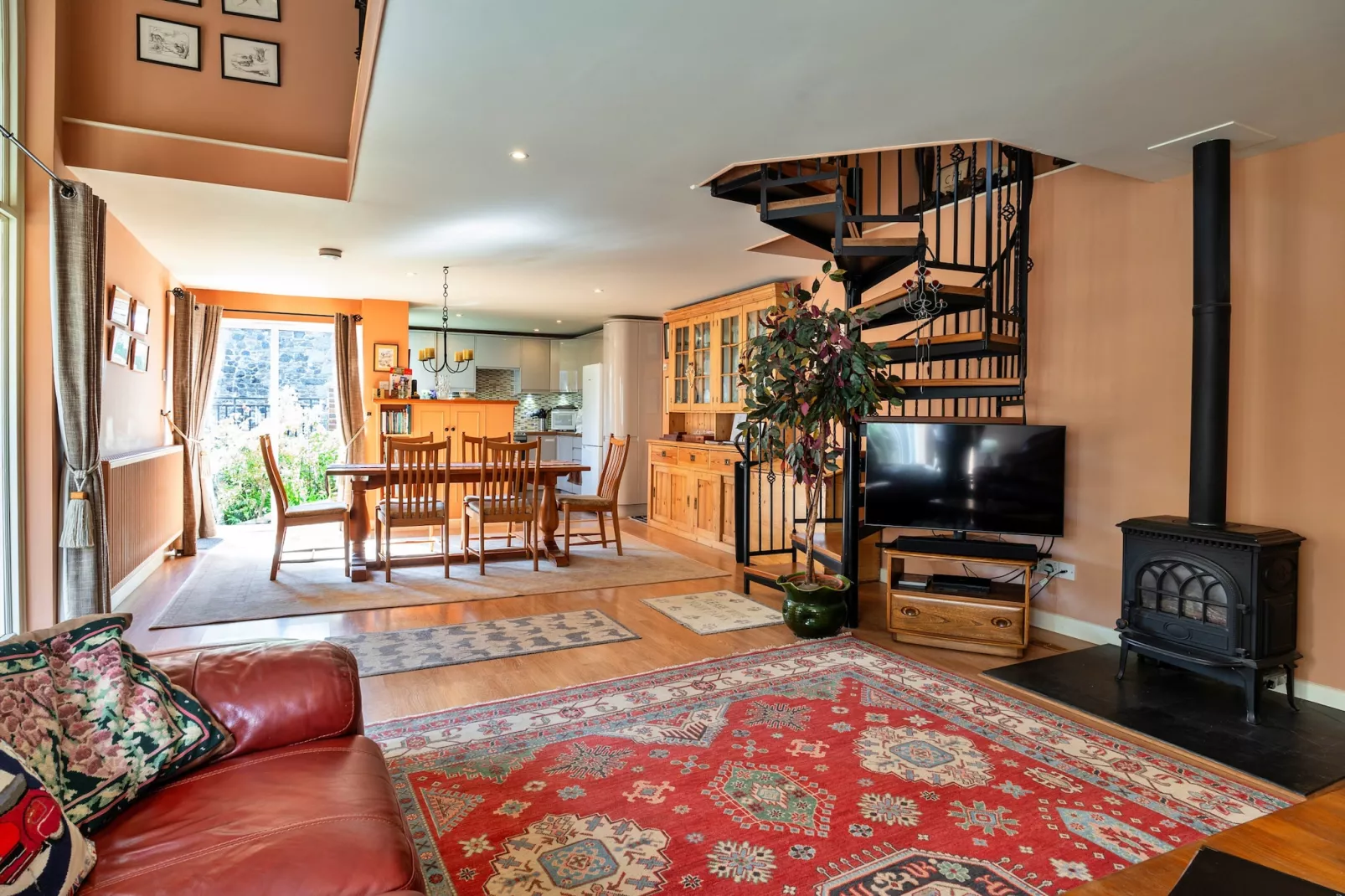 Cherry Tree Cottage-Living room