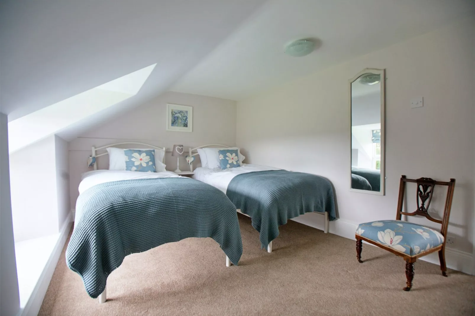 The Cottage, Shortflatt Farm-Bedroom
