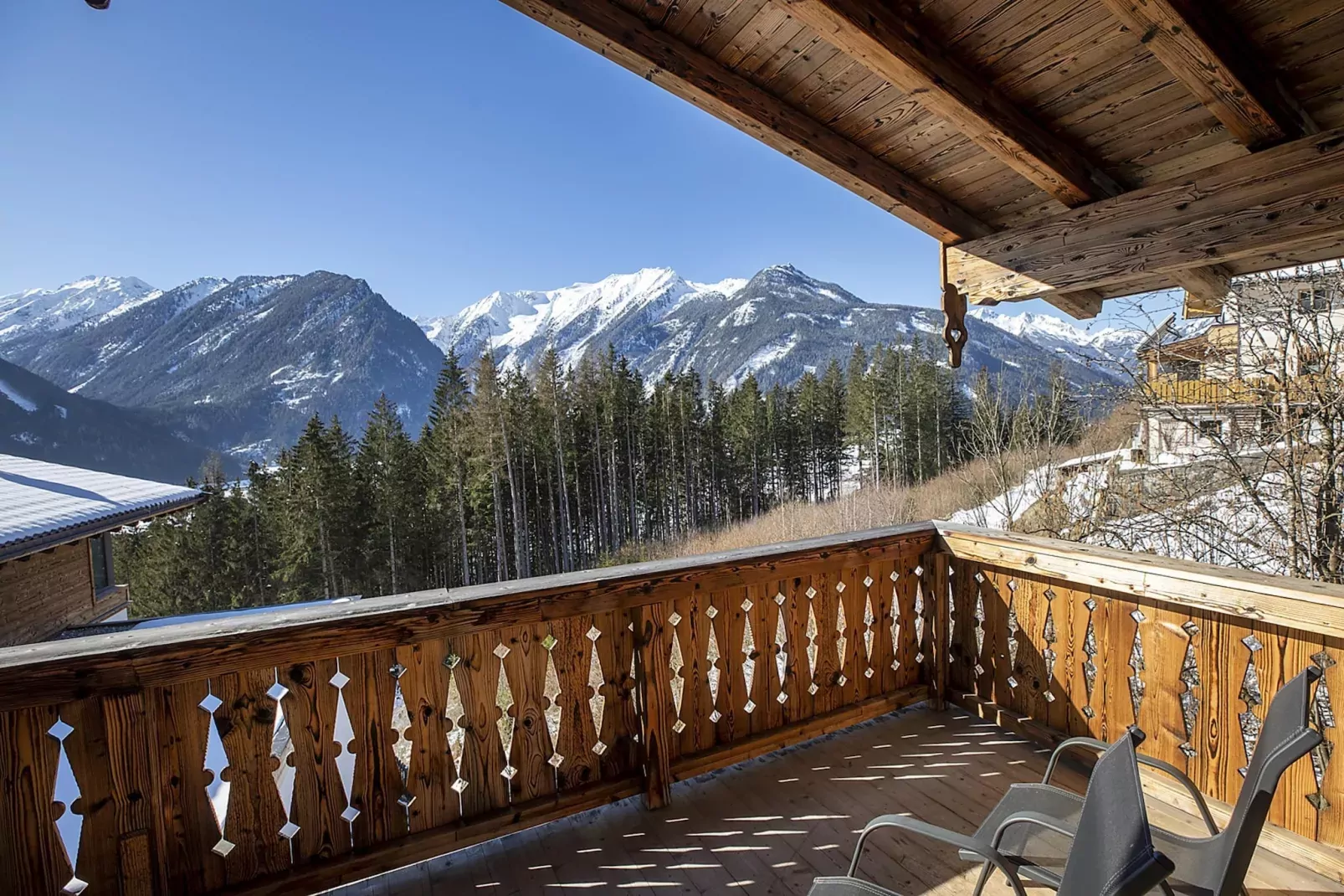 Nationalpark Chalet Grosser Hexenkopf-Balcon-terrasse