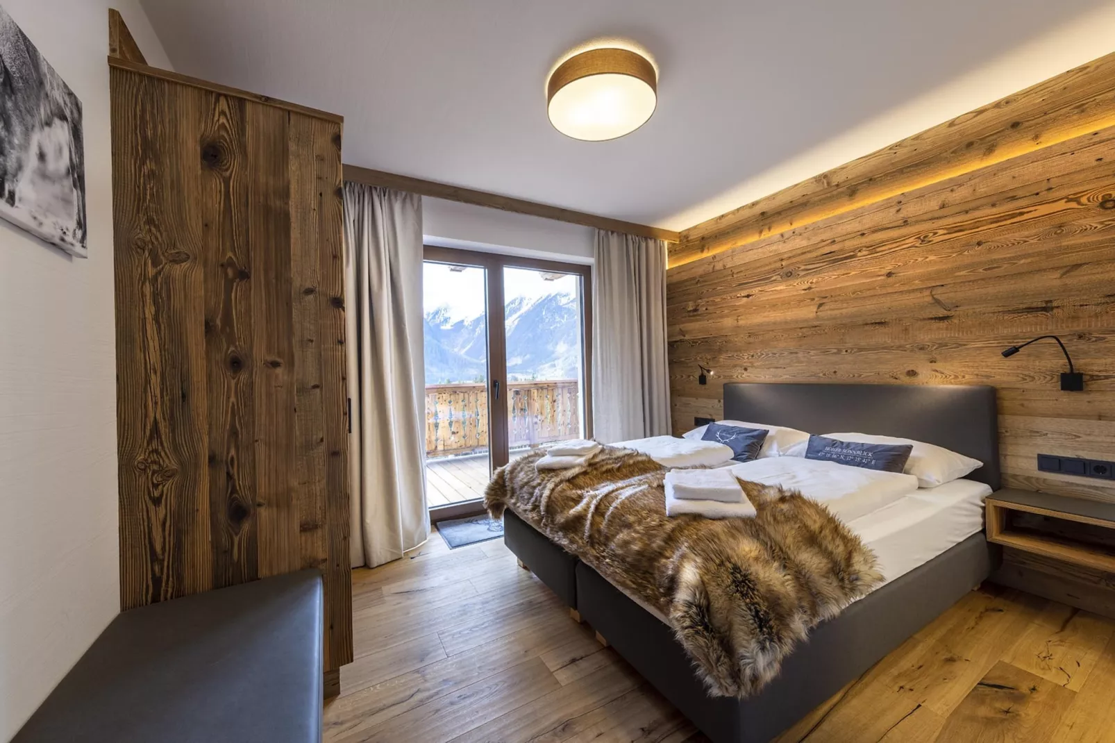 Nationalpark Chalet Hoher Sonnblick-Bedroom