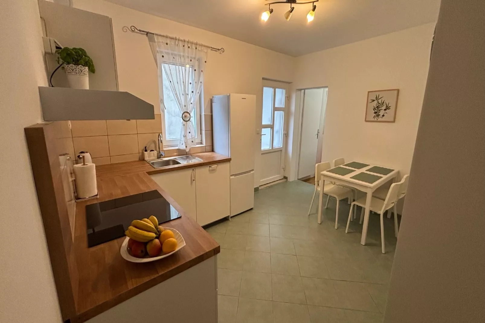 Apartmani Vela Makarska - Classic One Bedroom Apartment-Kitchen