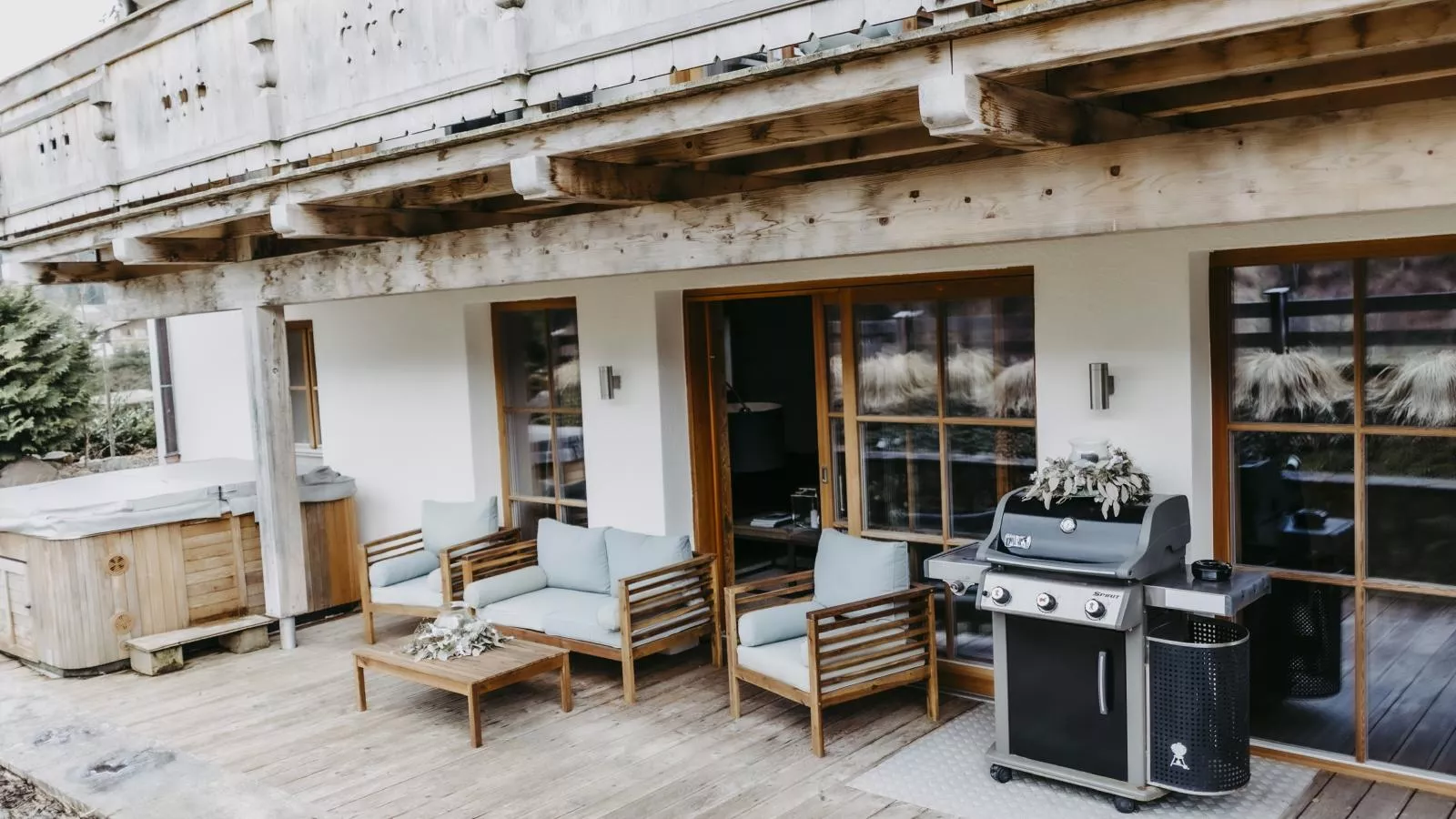 Chalet-Apartment Lavendel am Lift-Terrace balcony