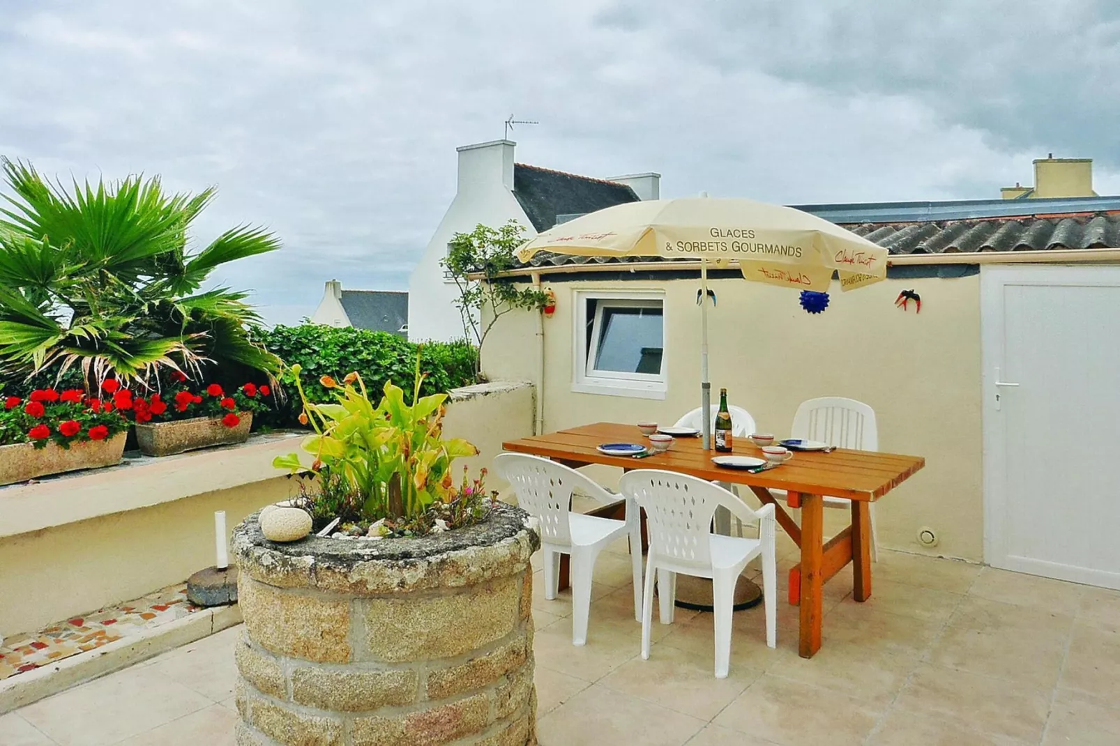 Holiday home Plouhinec-Terrace balcony