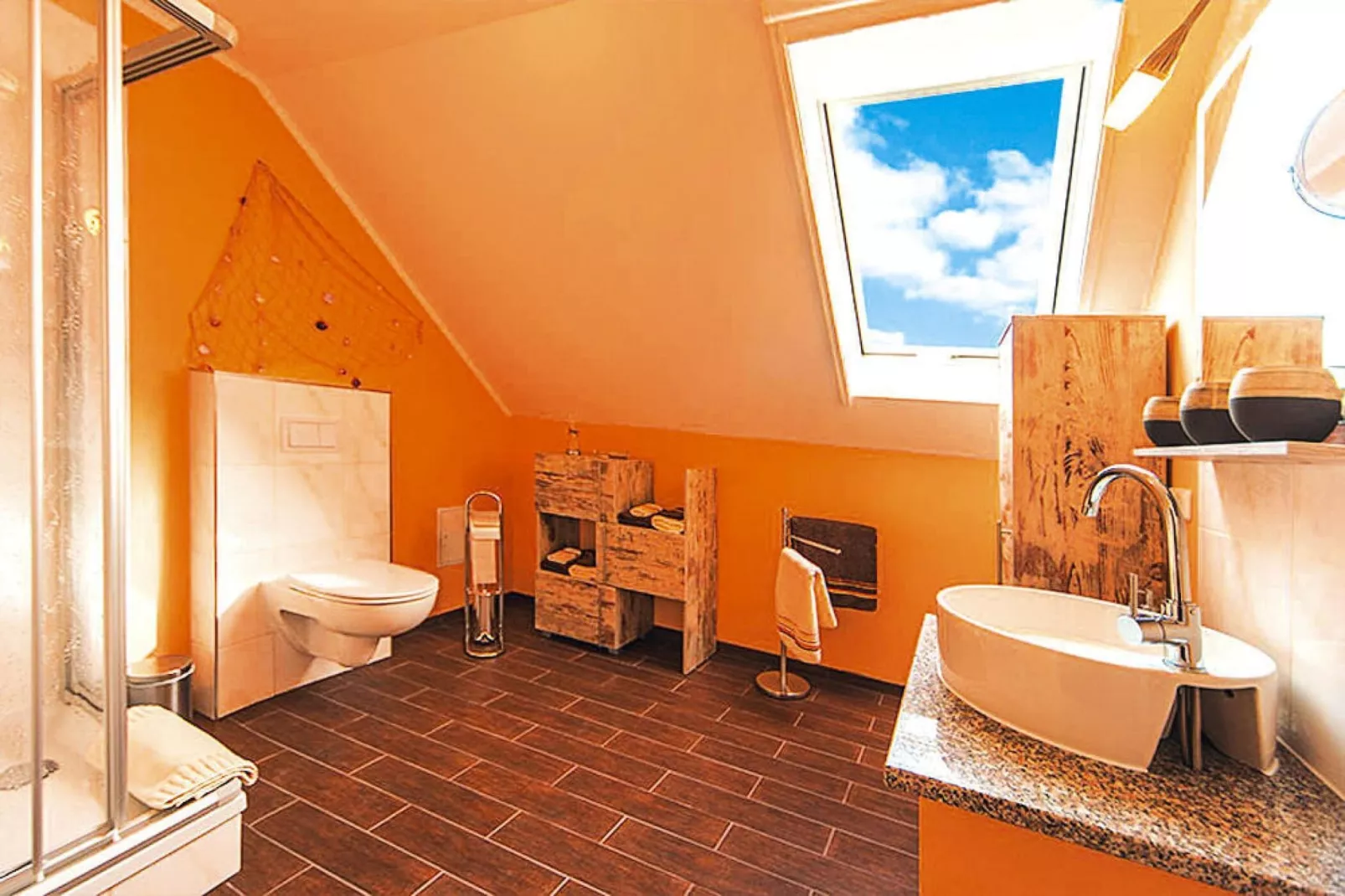 Haus Hyggelig Haus 1 120 qm-Badezimmer