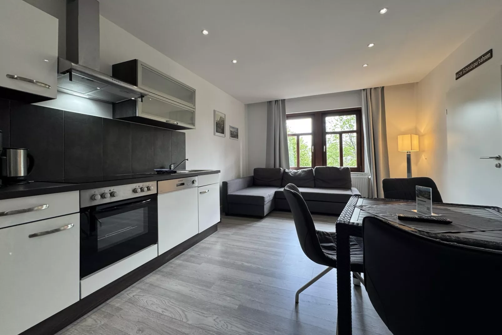 Apartment im alten Bahnhof-Living room