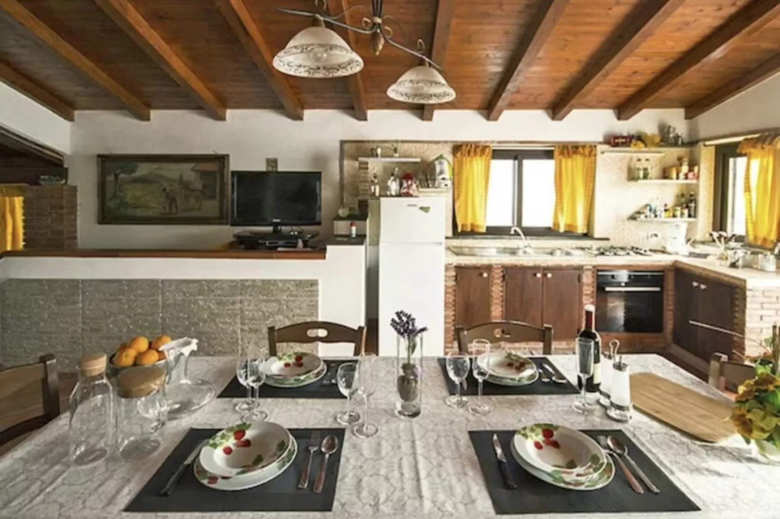 Holiday home, Francavilla di Sicilia-Casa Virginia-Dining room