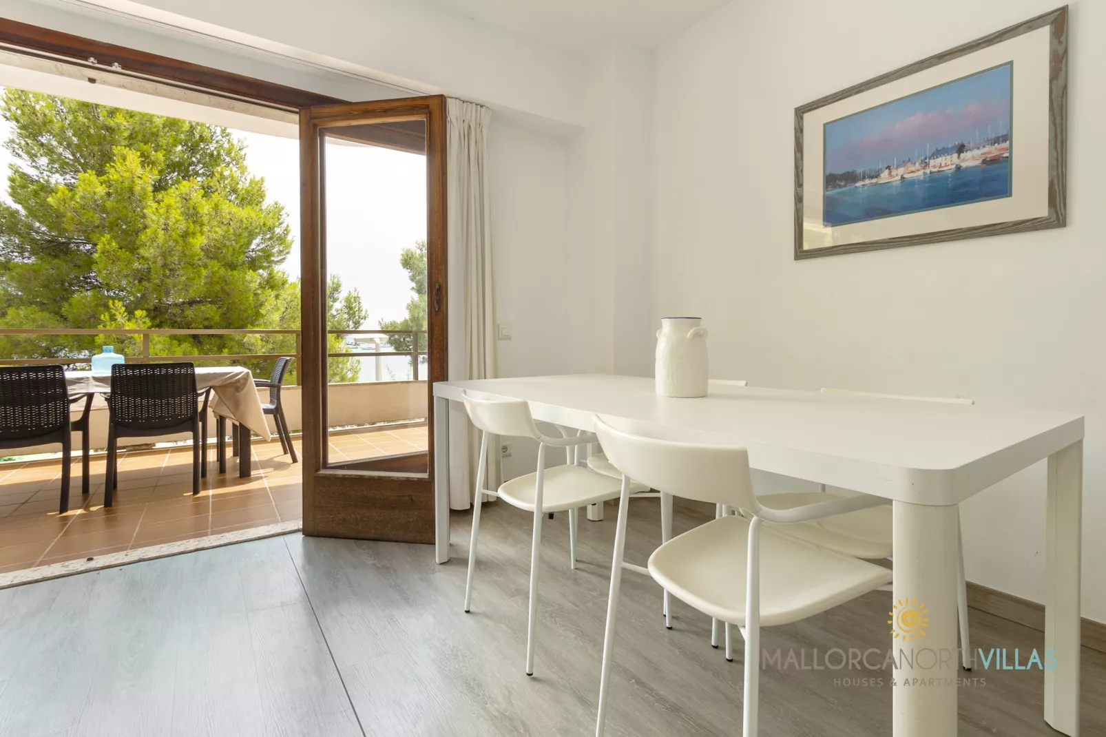 Apartamento Voramar I : Primera Línea en Pine Walk-Salle à manger