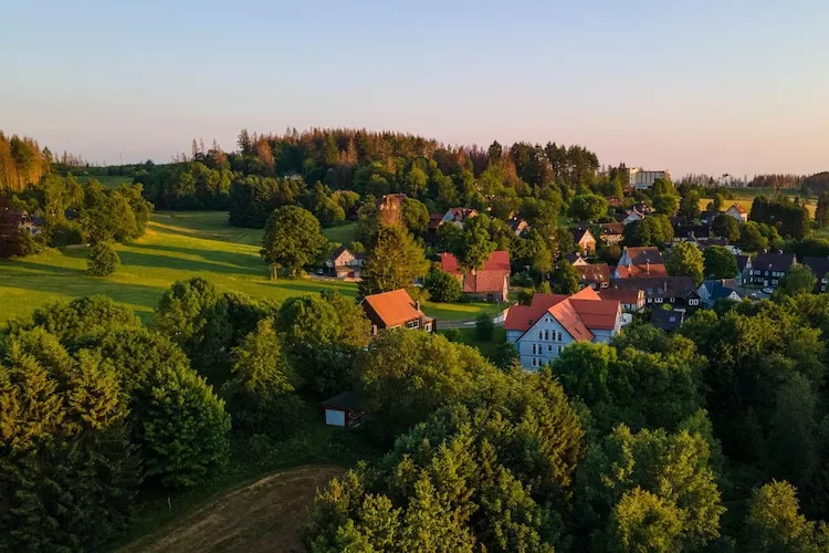 Lodge-Gebiete Sommer 1 km