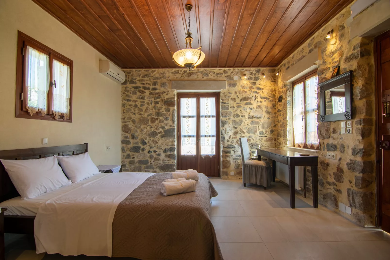Archodiko Villa Imbros-Chambre