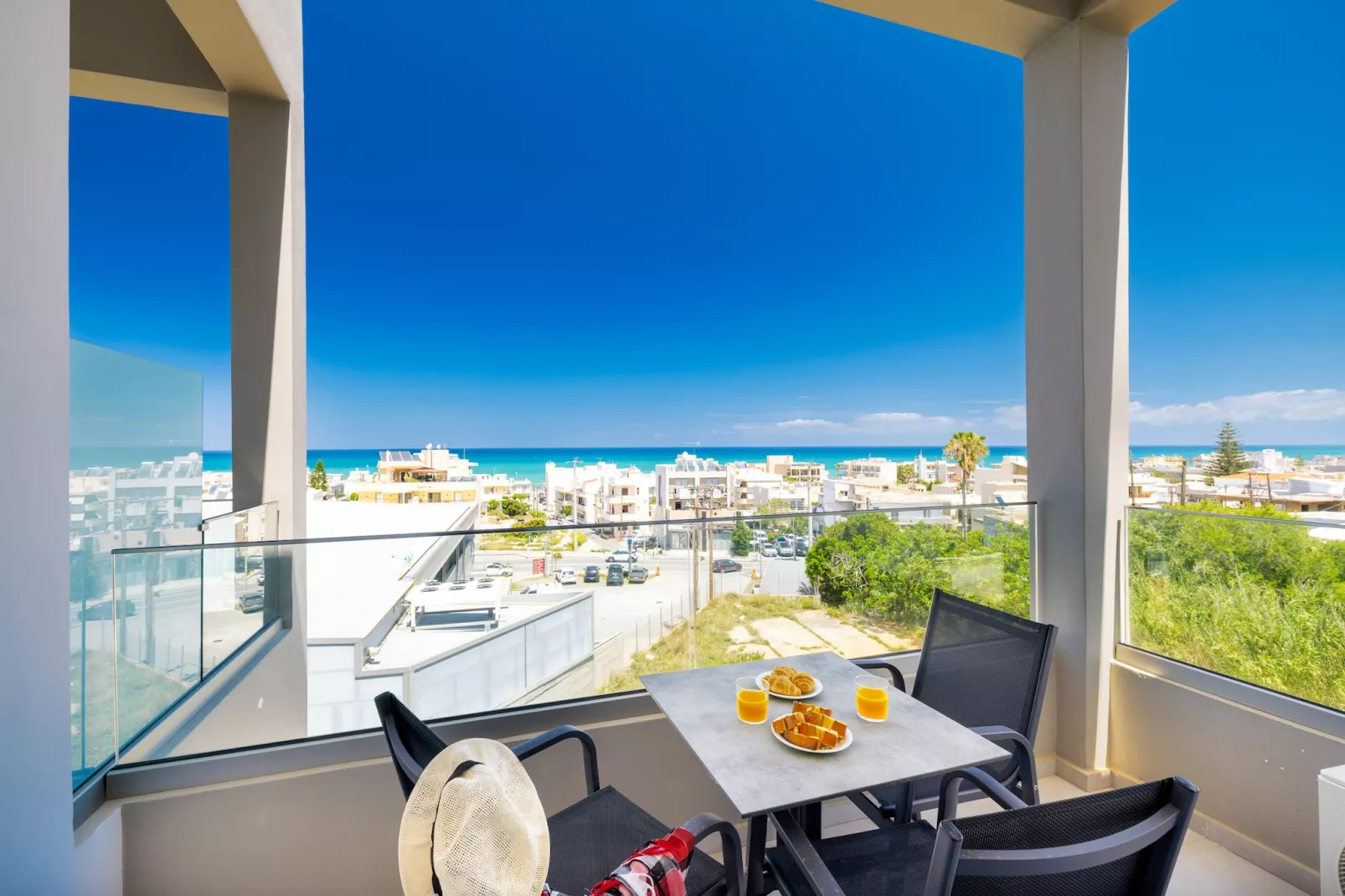 Creta Sun, 204 Mezzanine Sea View-Terrace balcony
