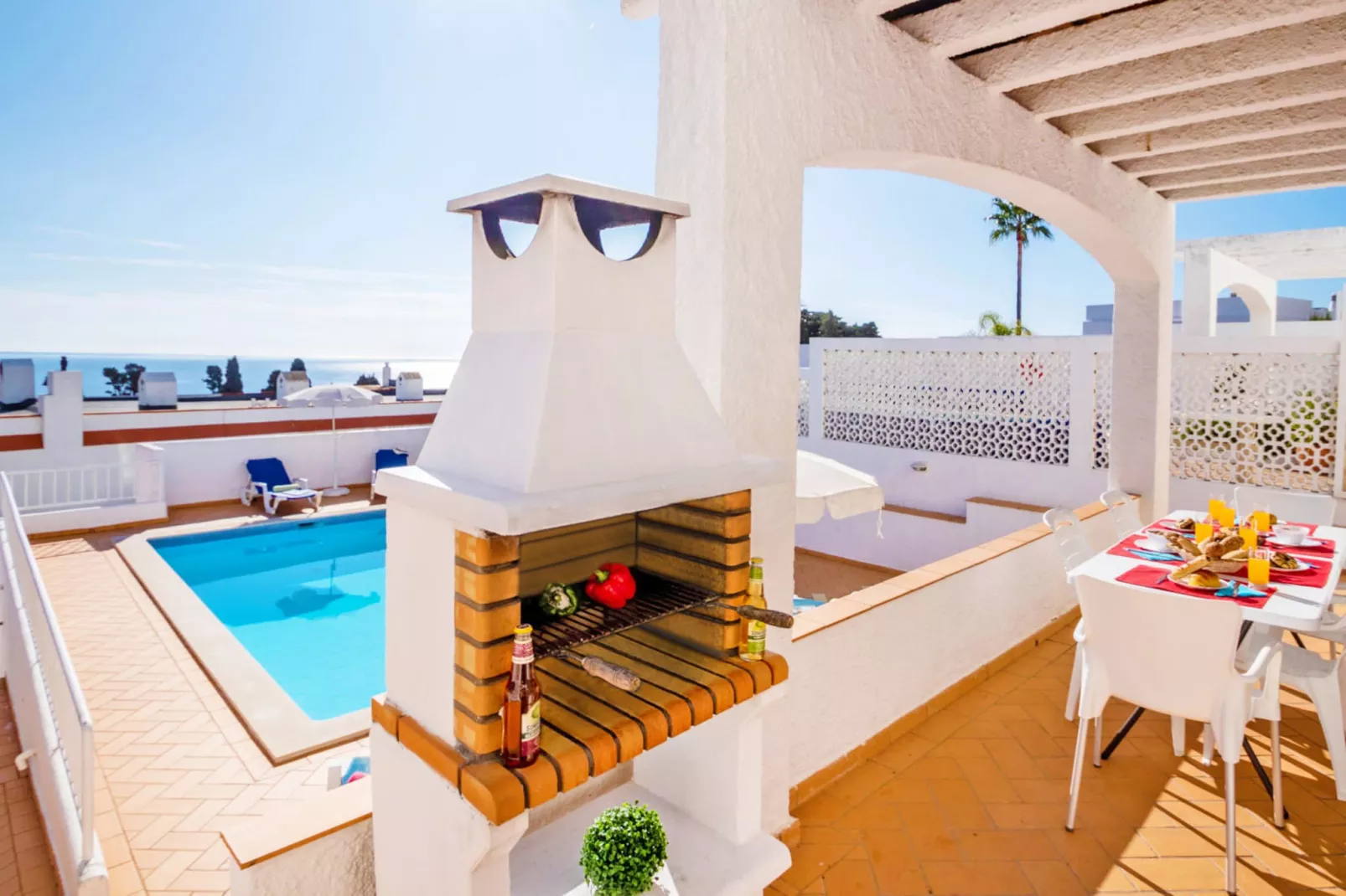 Villa Turtle Beach-Balcon-terrasse