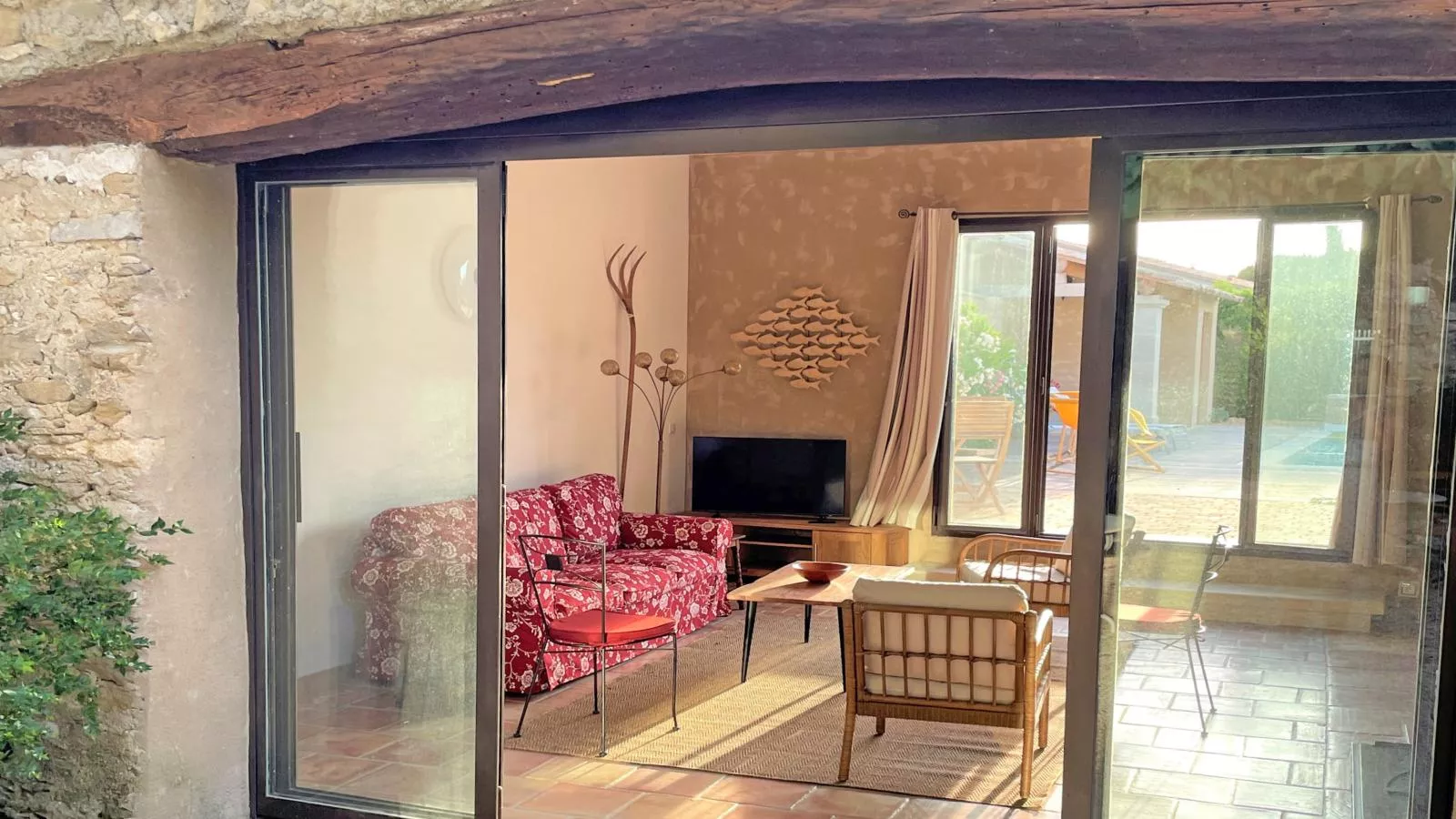 Bastide St John-Living room