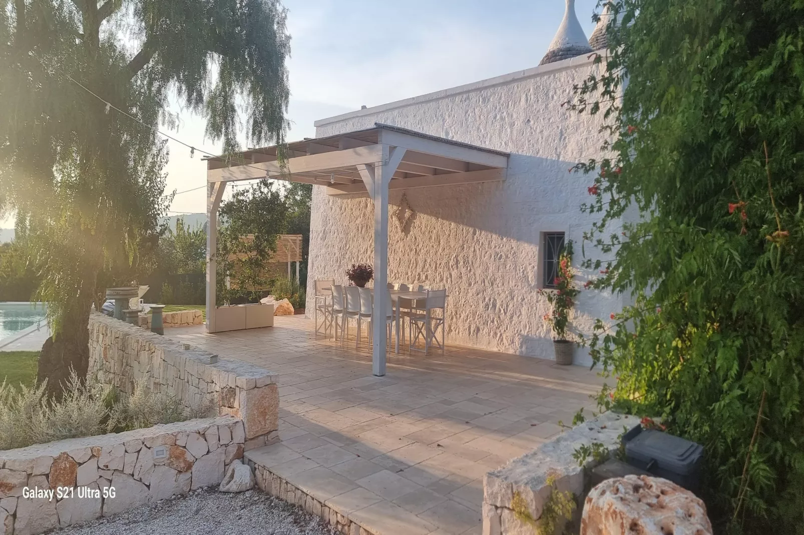 Trullo Milena Fasano-Terrace balcony