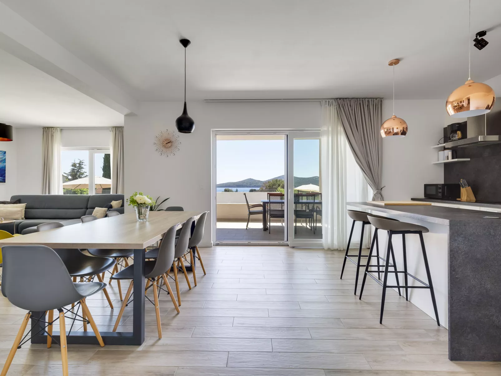 Luxury Sea View-Dedans