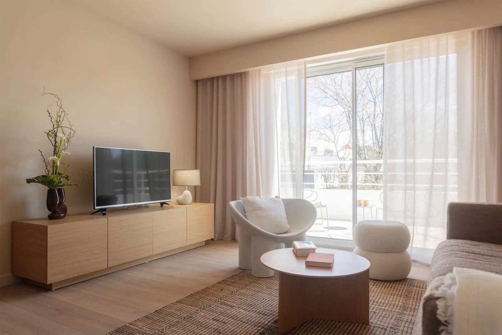 Appartements Horizon Resort- Apartment-Living room