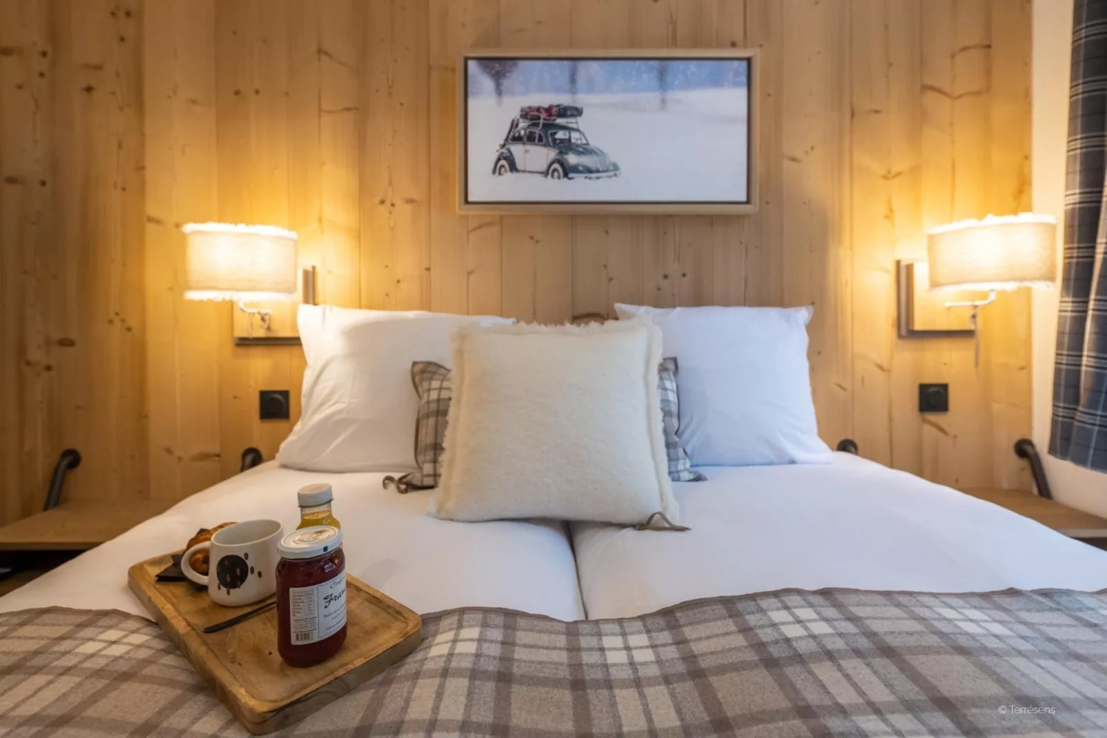 SERRE CHEVALIER Le Cristal Lodge-S12S-Schlafzimmer