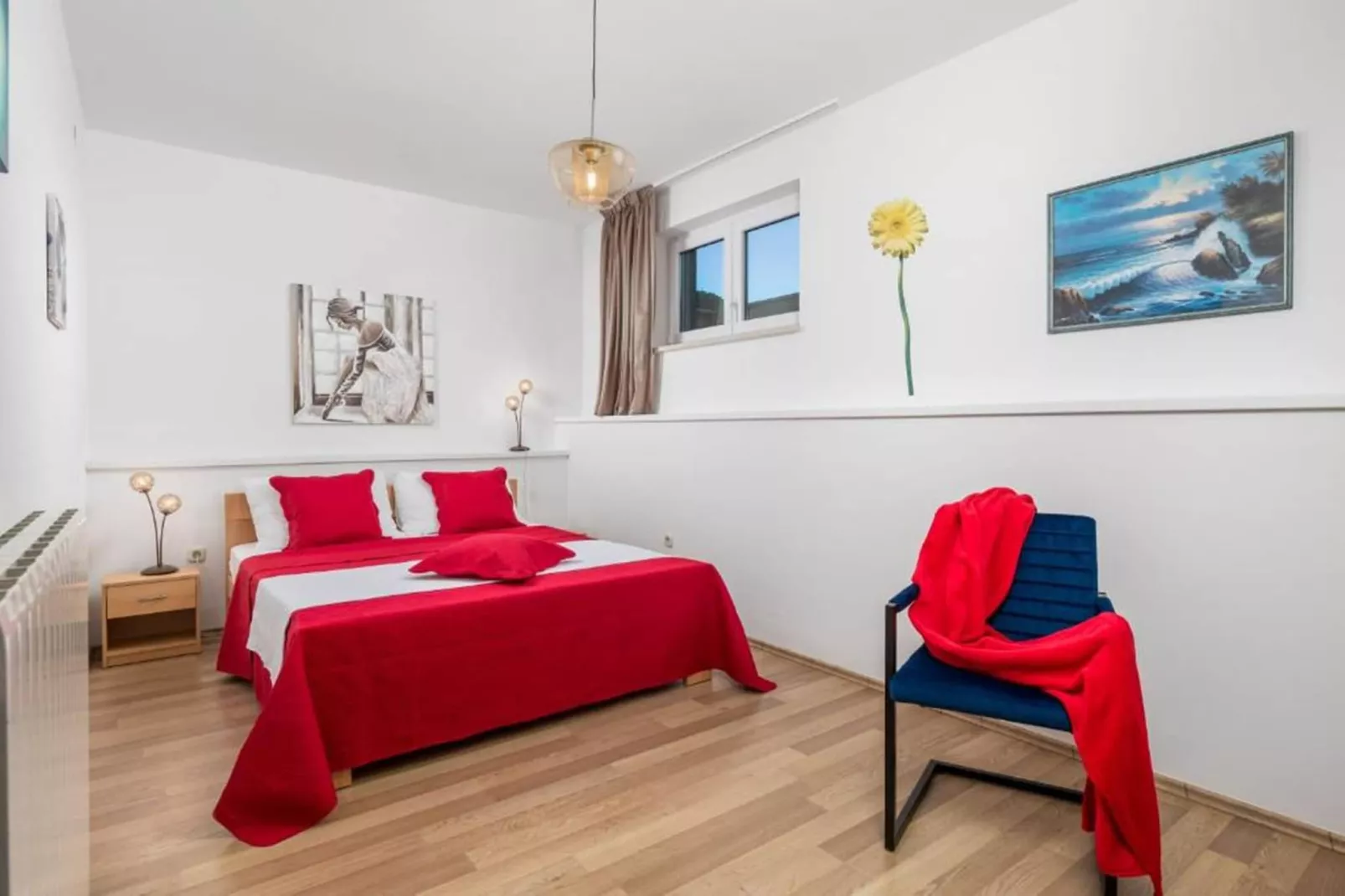 Apartment Slavica 1 - Red Paradise-Bedroom
