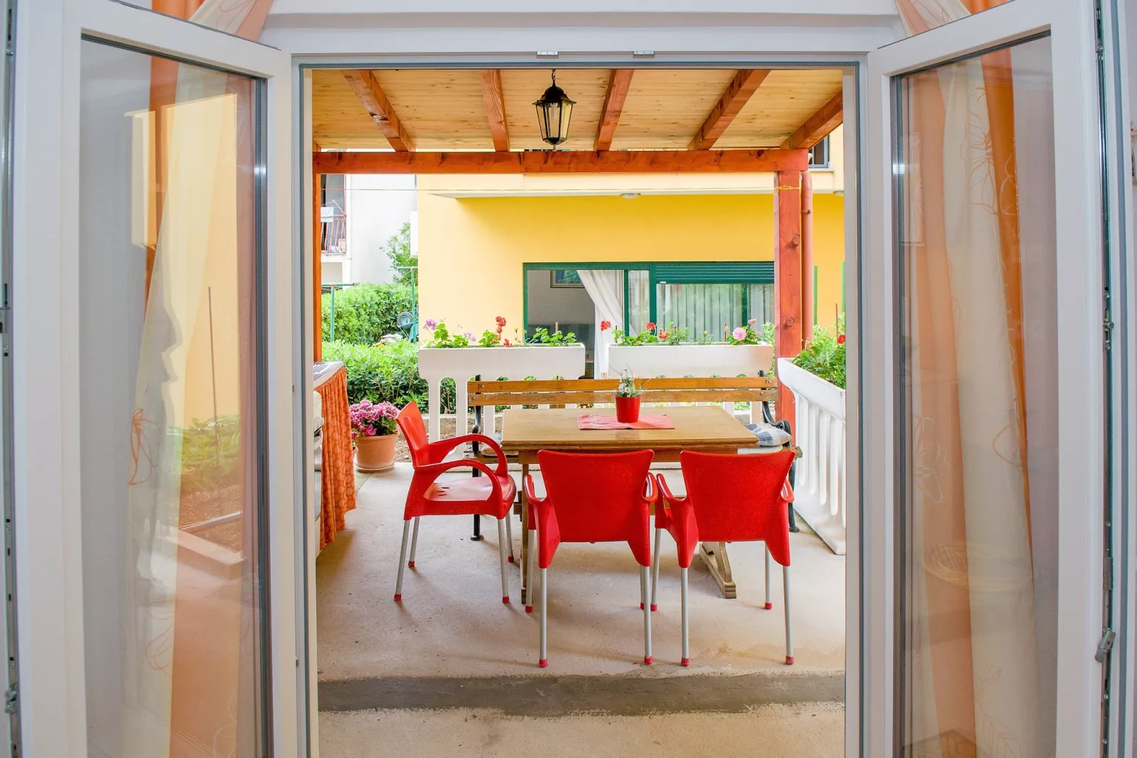 Apartments Anita-Triple room with terrace-Terrace