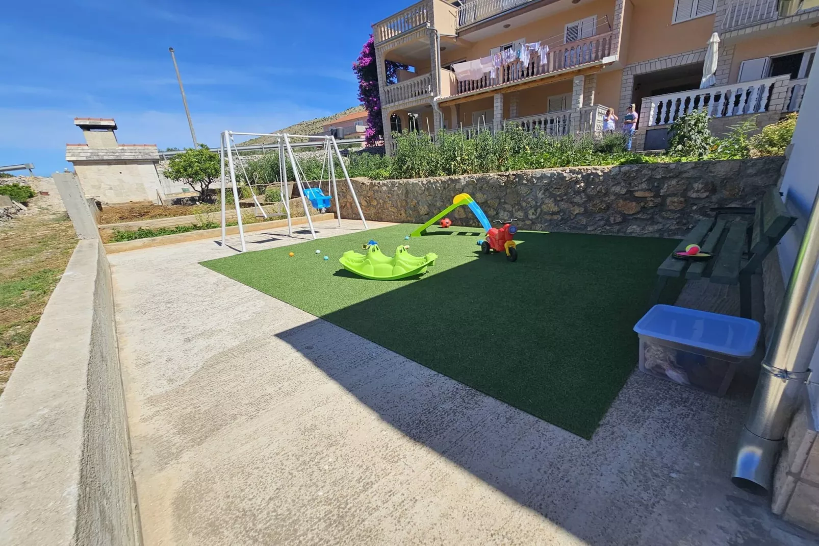 Apartments Miro - studio apartment-Terrasse