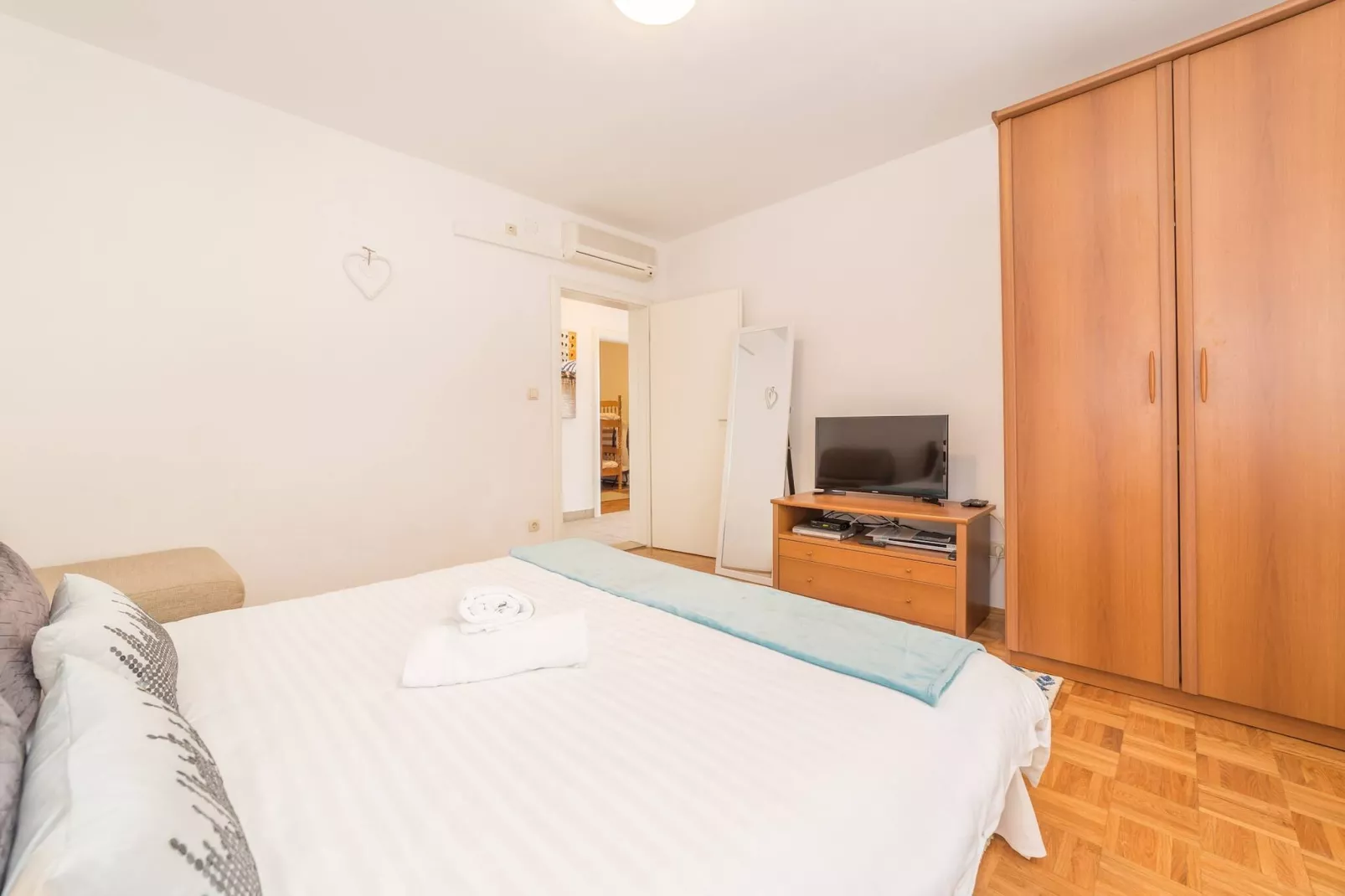 Apartments Nikol - two bedroom apartment A1-Schlafzimmer