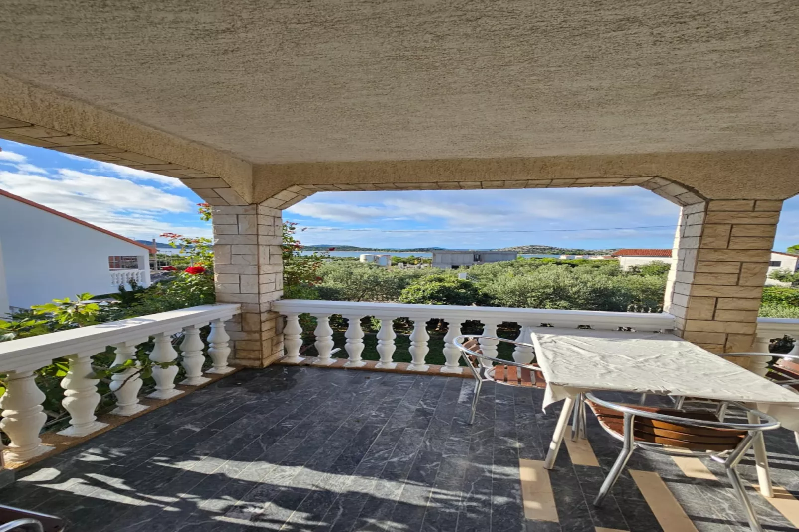 Apartments Nestor - studio apartment A2-Terrace balcony