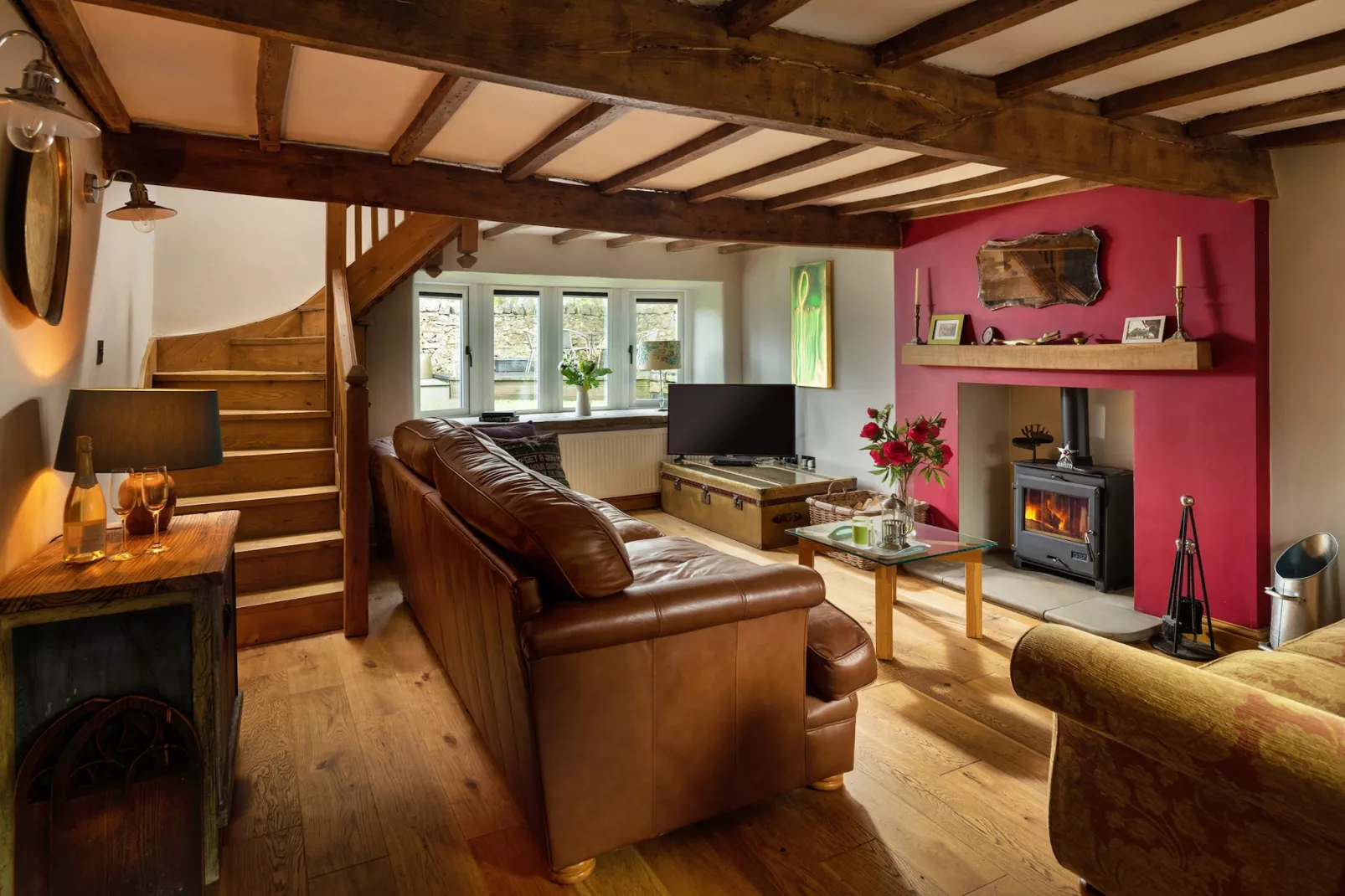 Wye Head Cottage-Living room