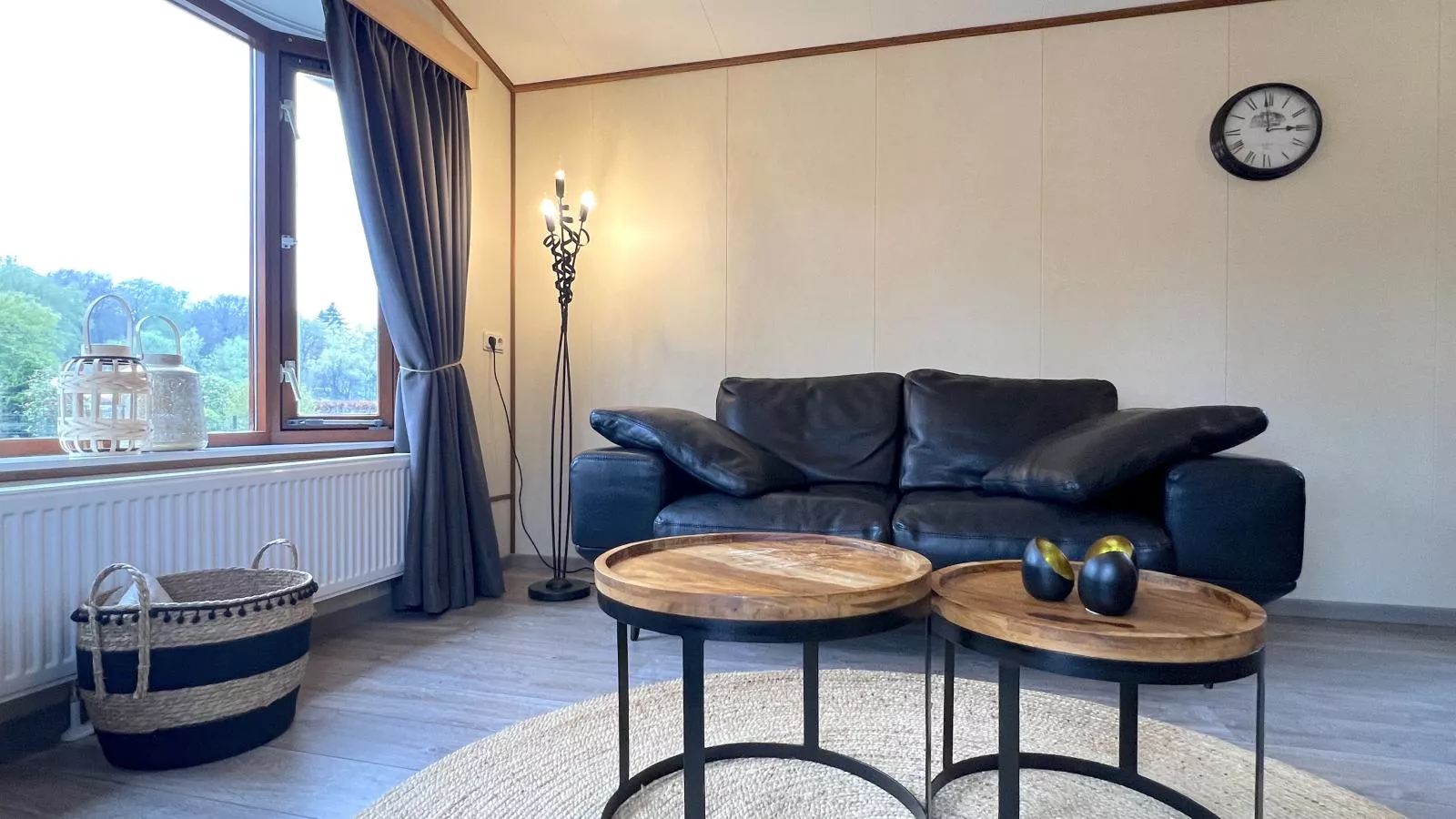 Hermelijn-Wohnzimmer