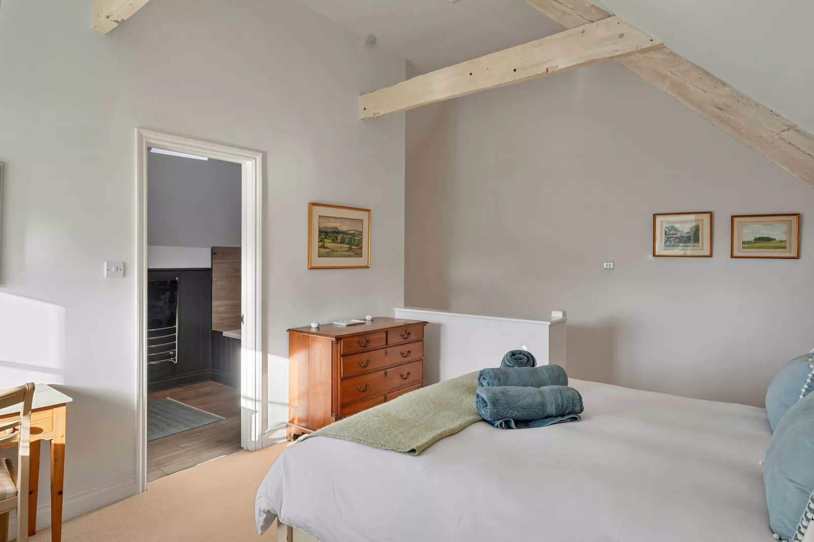 Stable Cottage at Yealmpton-Schlafzimmer