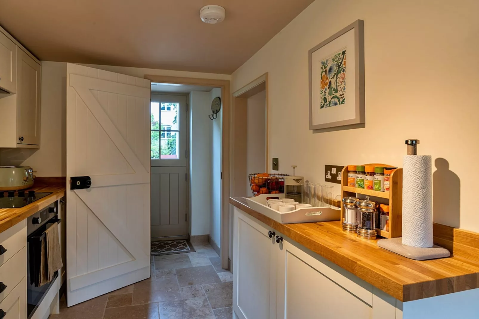 The Thatch at Winterborne Houghton-Kitchen
