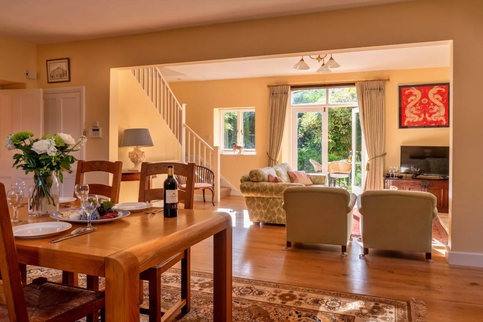 Lodge Cottage-Dining room