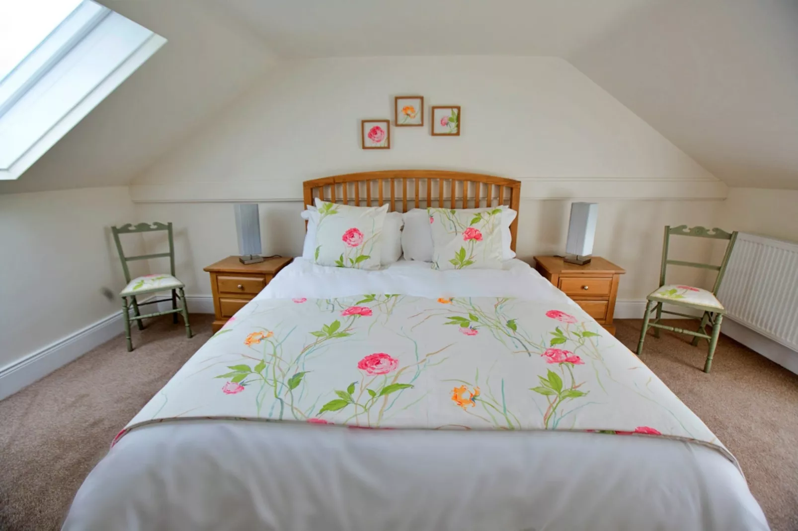 The Cottage, Shortflatt Farm-Bedroom