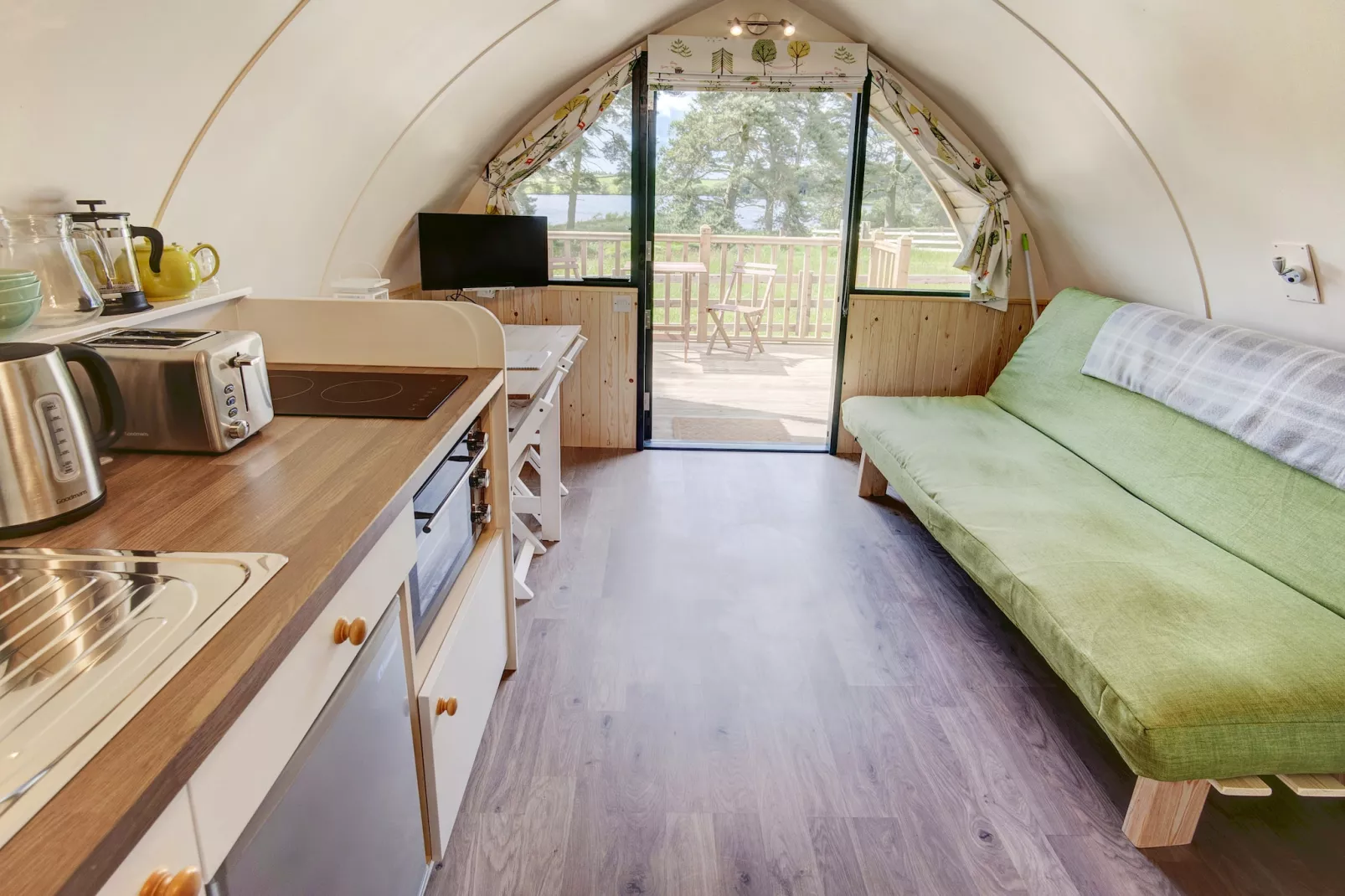 Blackcleugh Glamping-Kitchen