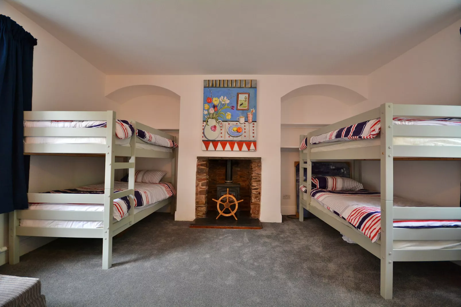 Woodleigh, Cawsand-Schlafzimmer