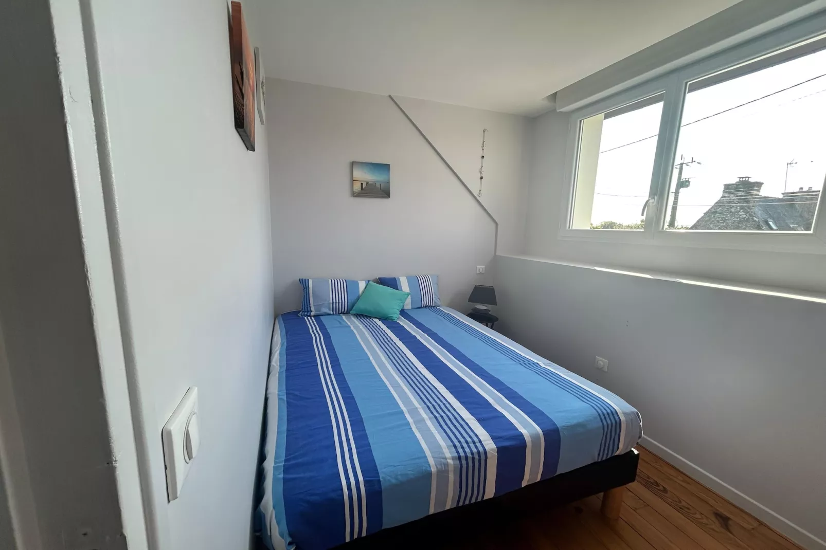 Maison avec terrasse sud et jardin clos Paimpol-Bedroom