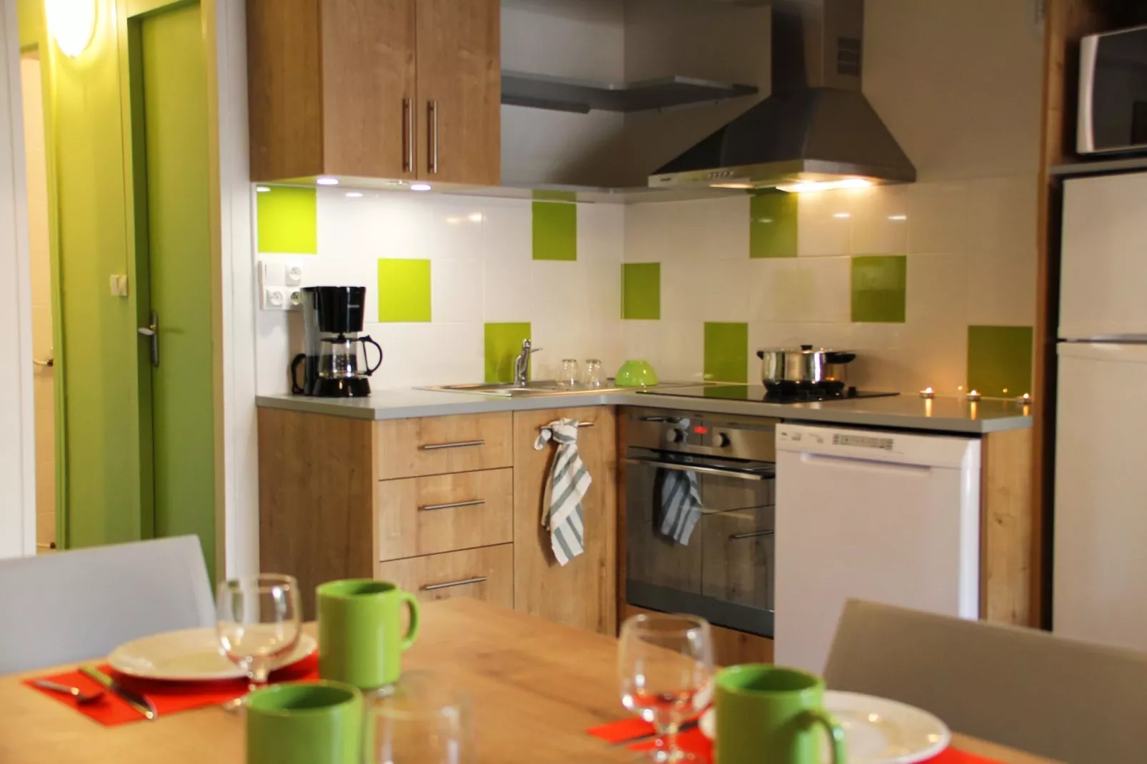 Amboise/Gîte 2 Pièces 5 Personnes 1 bébé-Küche