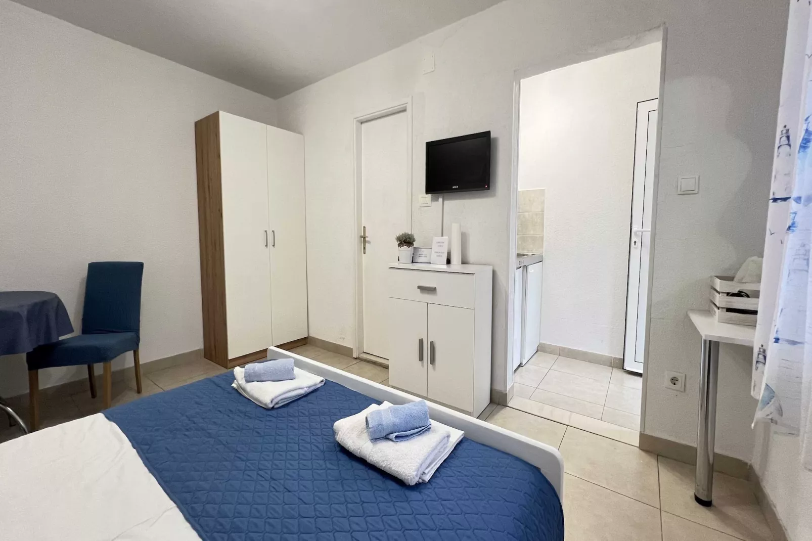 Apartmani Vela Makarska - Superior Studio Apartment-Bedroom