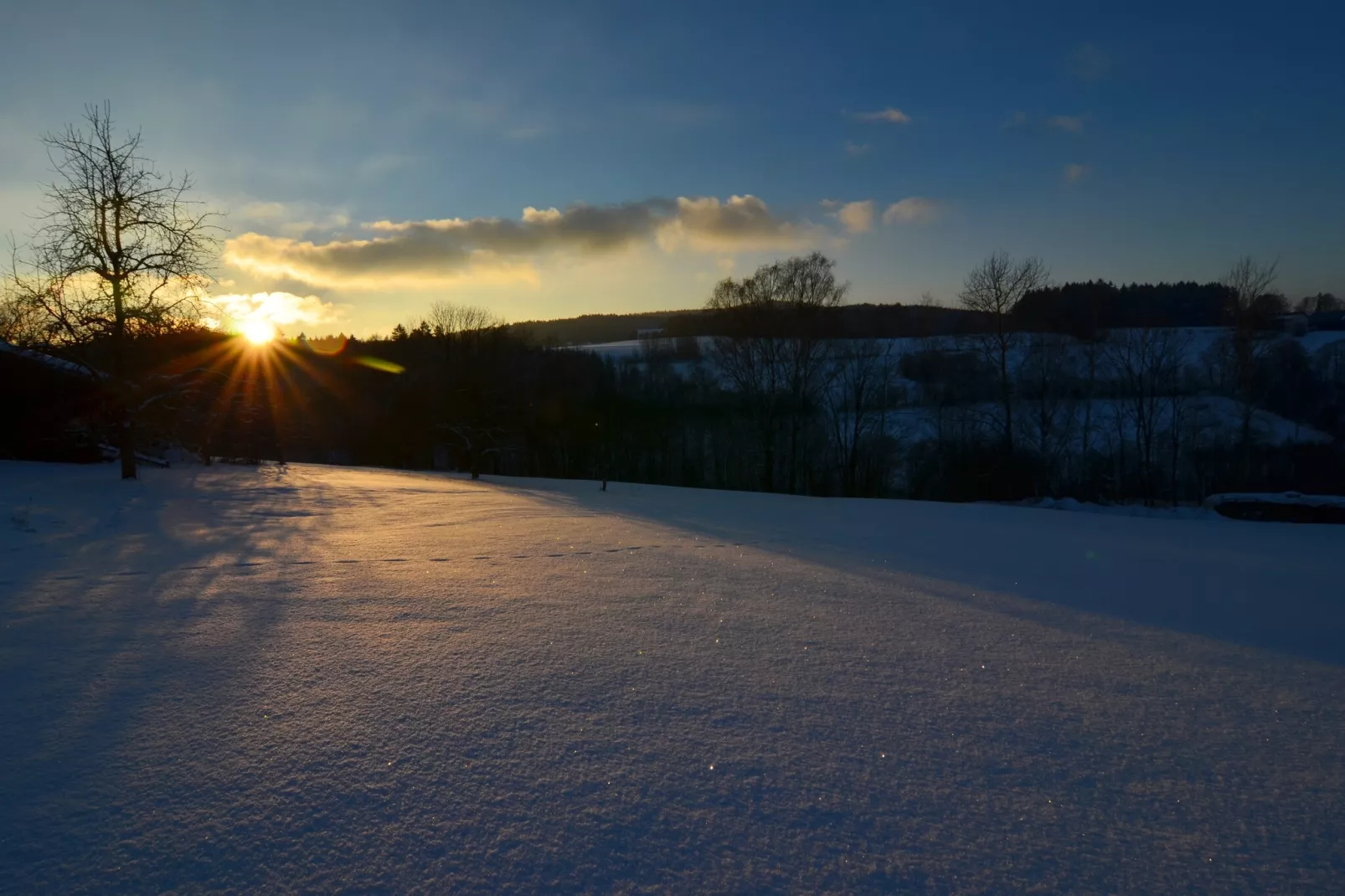 Bayern-Aussicht Winter