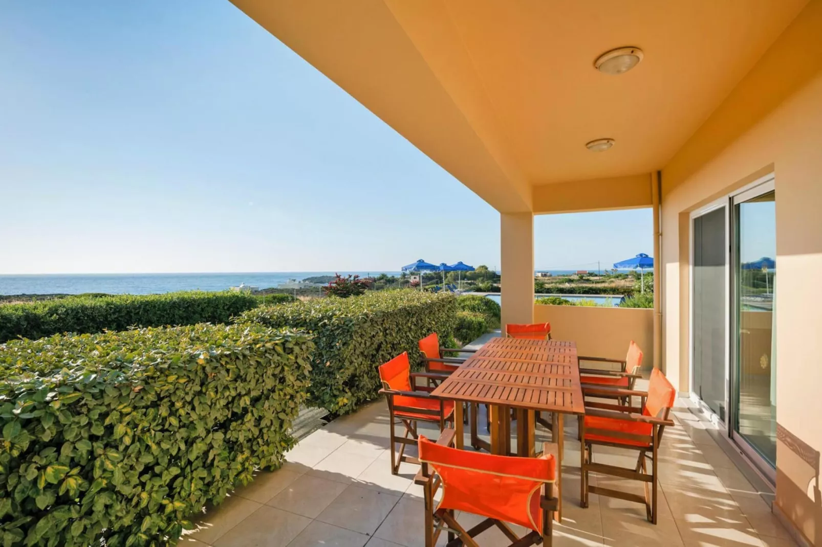 Apartments Cretan View, Chania-1 bedroom-app.-Terrace balcony