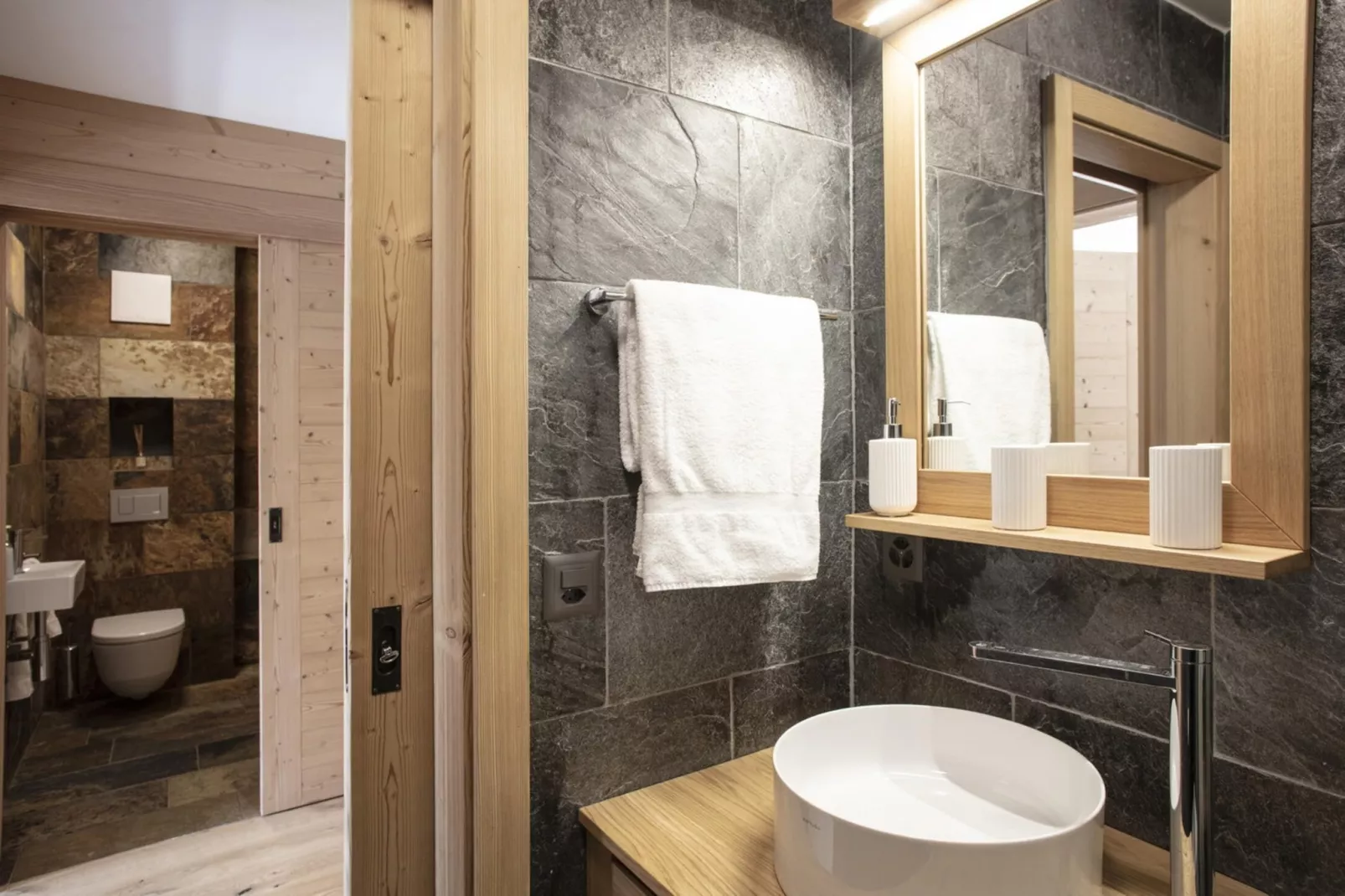 Polaris 1 005 - LUXE & SKI LIFT apartment 6 pers-Badezimmer