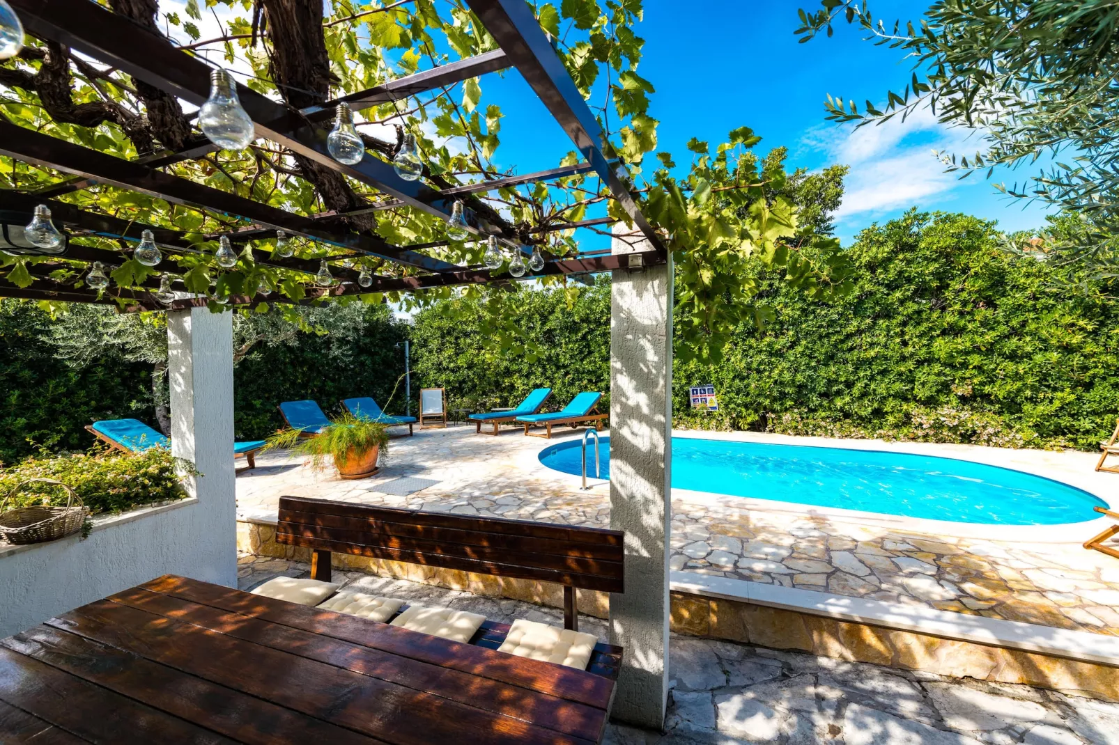 Villa Piano - Four Bedroom Villa with Terrace and Swimming Pool-Terrasse