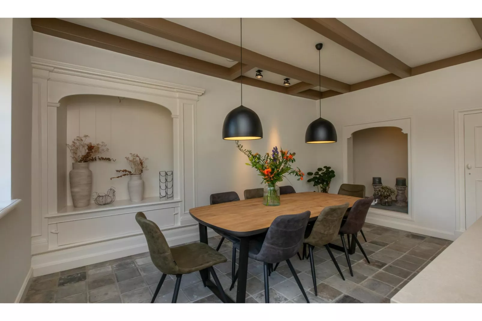 Vakantiehuis 'Boerderij Molenhof' - Stationsweg 5  Heinkenszand-Dining room