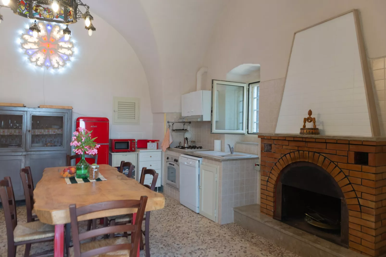 Lamia Papo in Ostuni-Küche