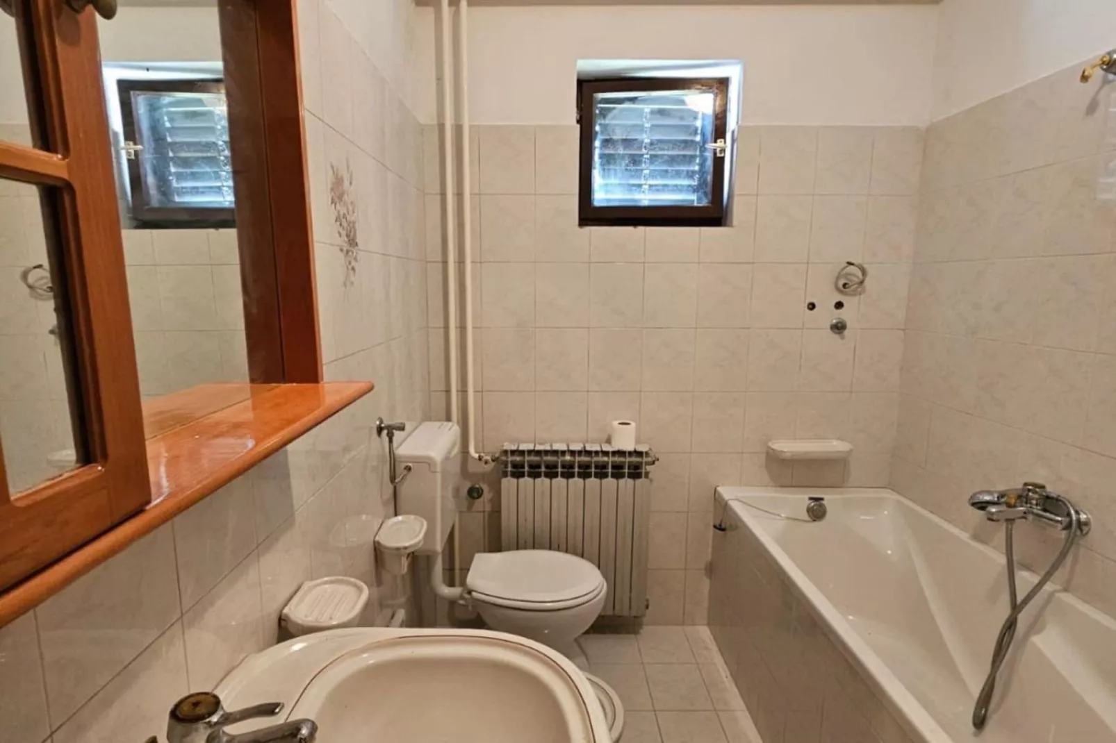 Apartment Nivea-Badezimmer