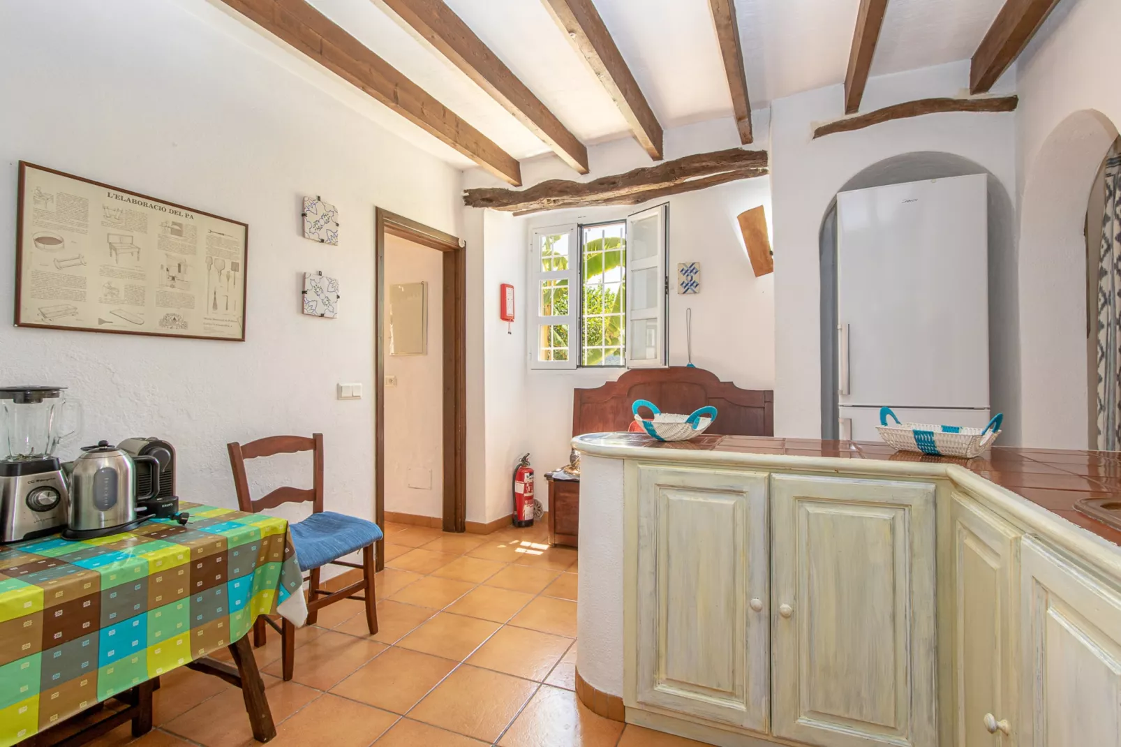 Ca na Pereta: Encanto Tradicional con Piscina Priv-Kitchen