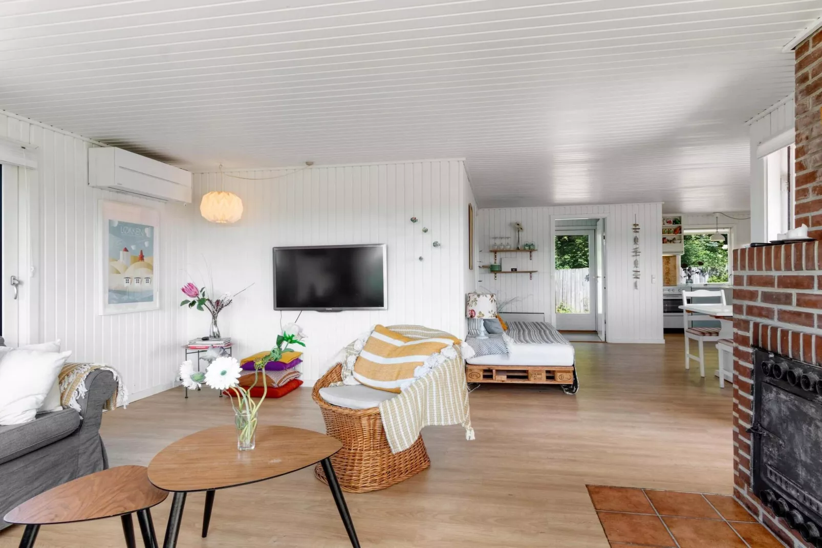Holiday home in Lokken by the beach-Indoor