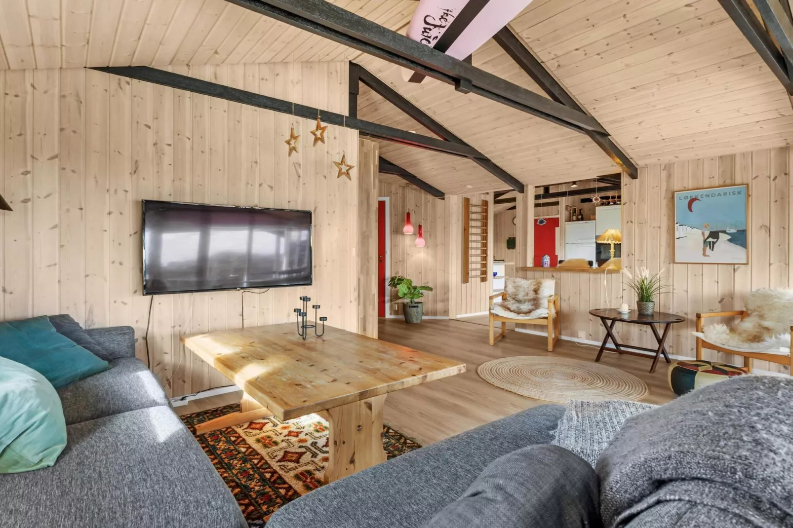 Holiday home in Lokken by the sea-Indoor